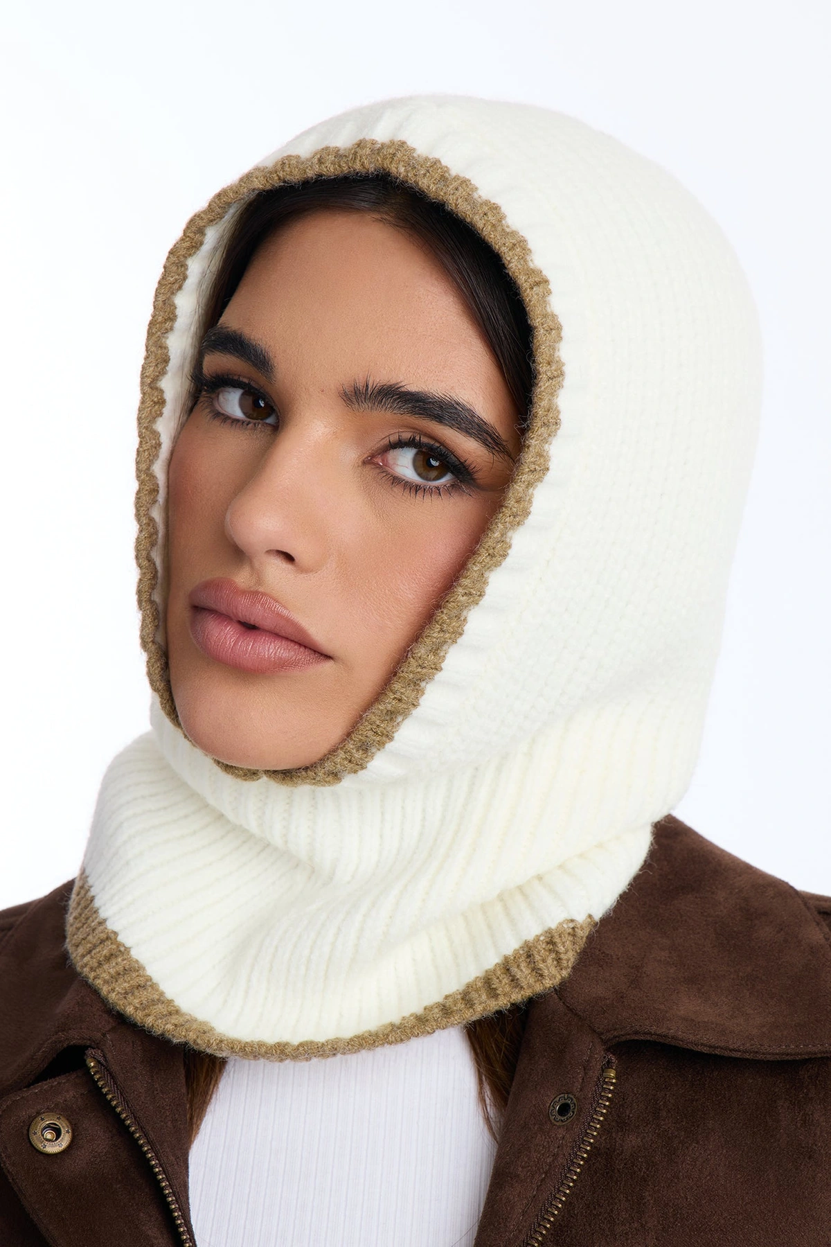 Winter Mask Balaclava - Ivory/combo — Marfim/combinação