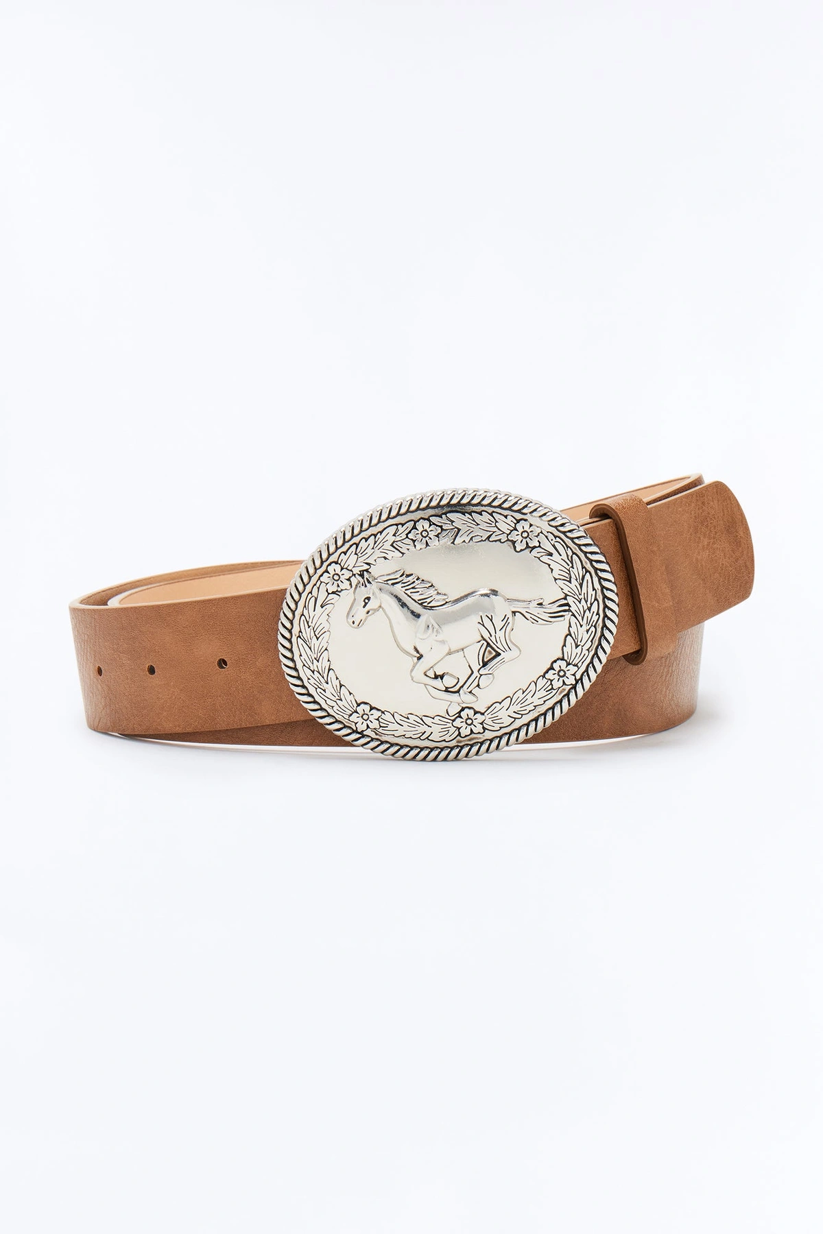 Horse Rider Belt - Brown — Castanho