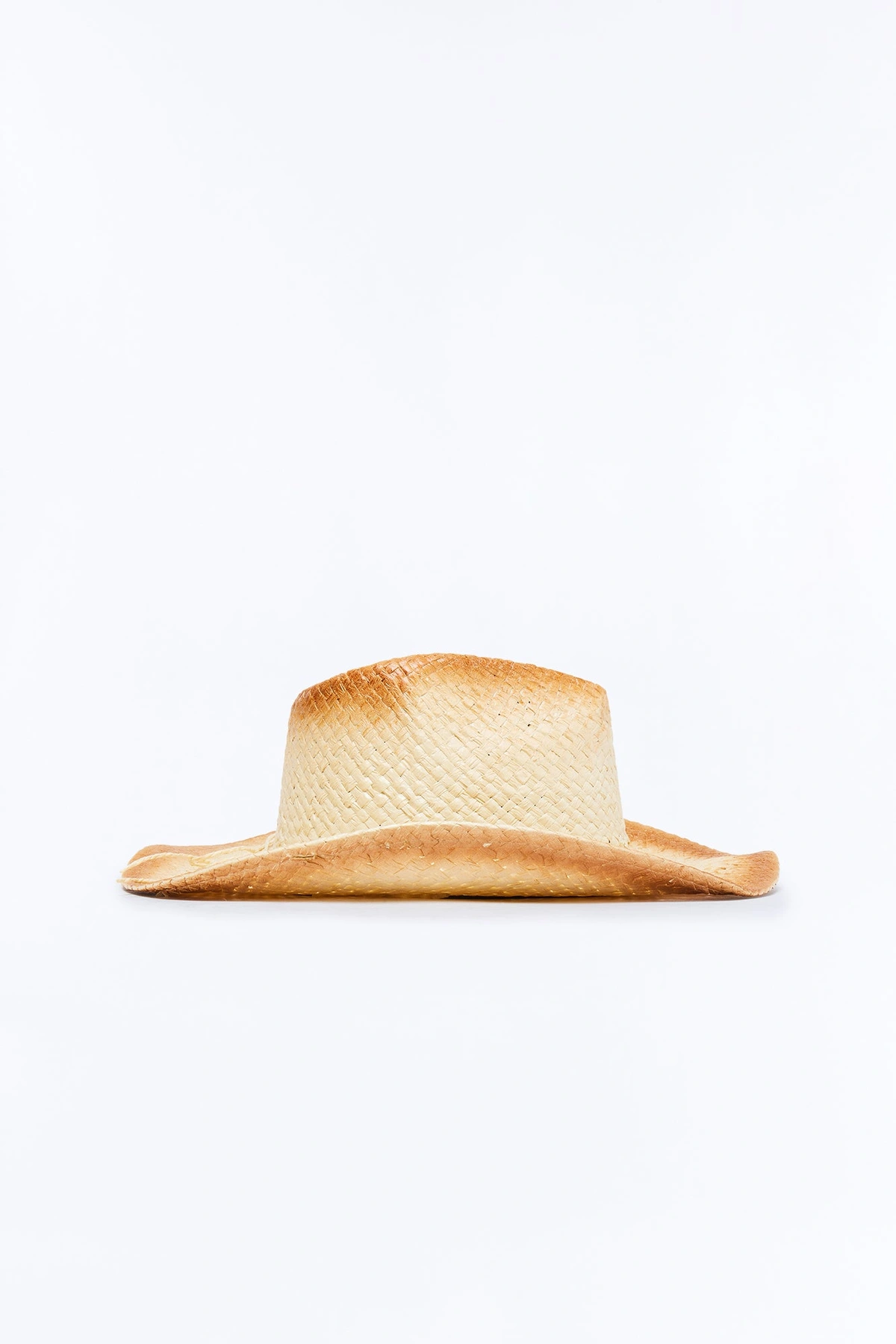 Palm Desert Straw Cowboy Hat - Tan — Castanho-claro