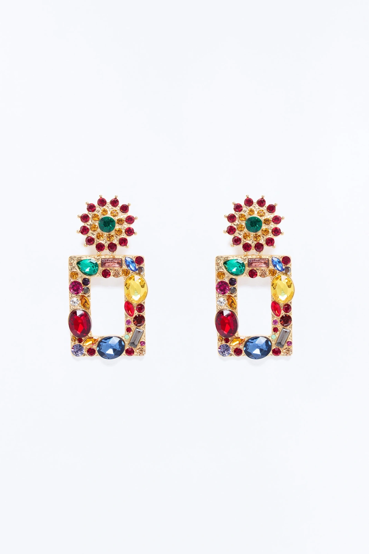 Sunshine Aura Drop Earrings - Multi Color — Multicolor