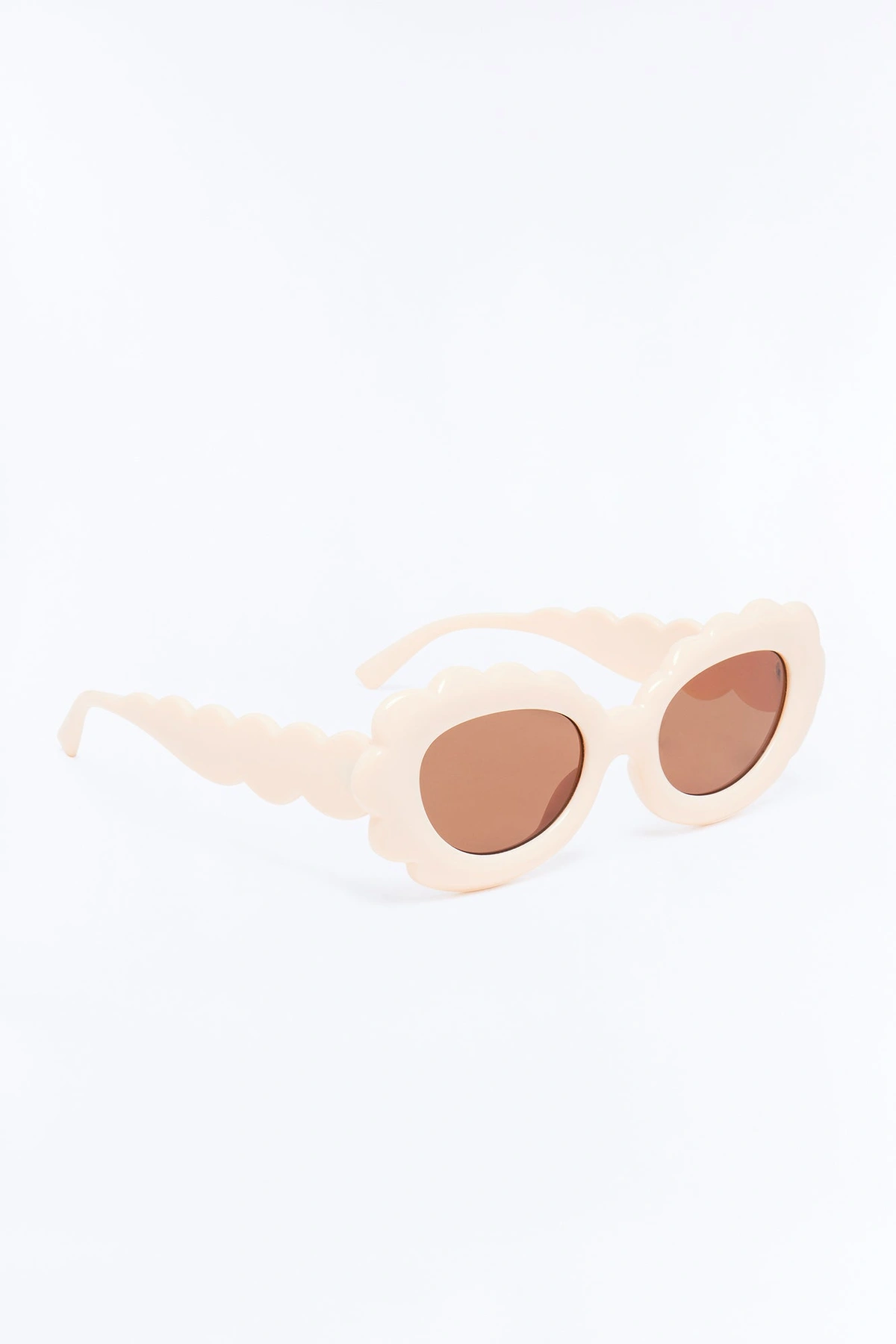 Razor Laser Sunglasses - Nude — Nude