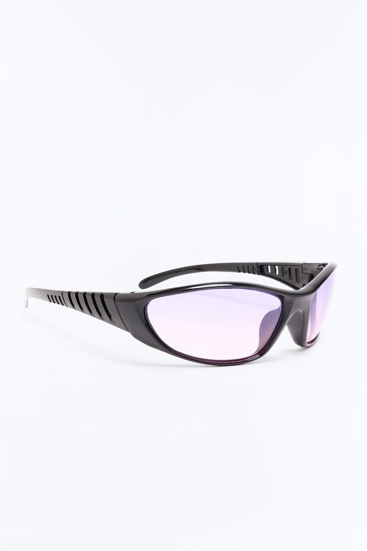 Shady And Fast Sunglasses - Black/Purple — Preto/Roxo