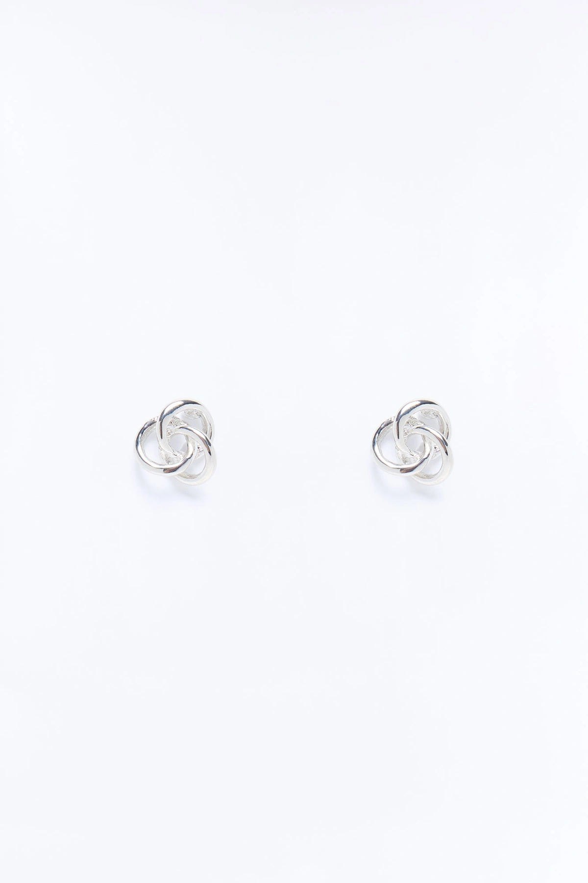 You Could Never Stud Earrings - Silver — Prateado