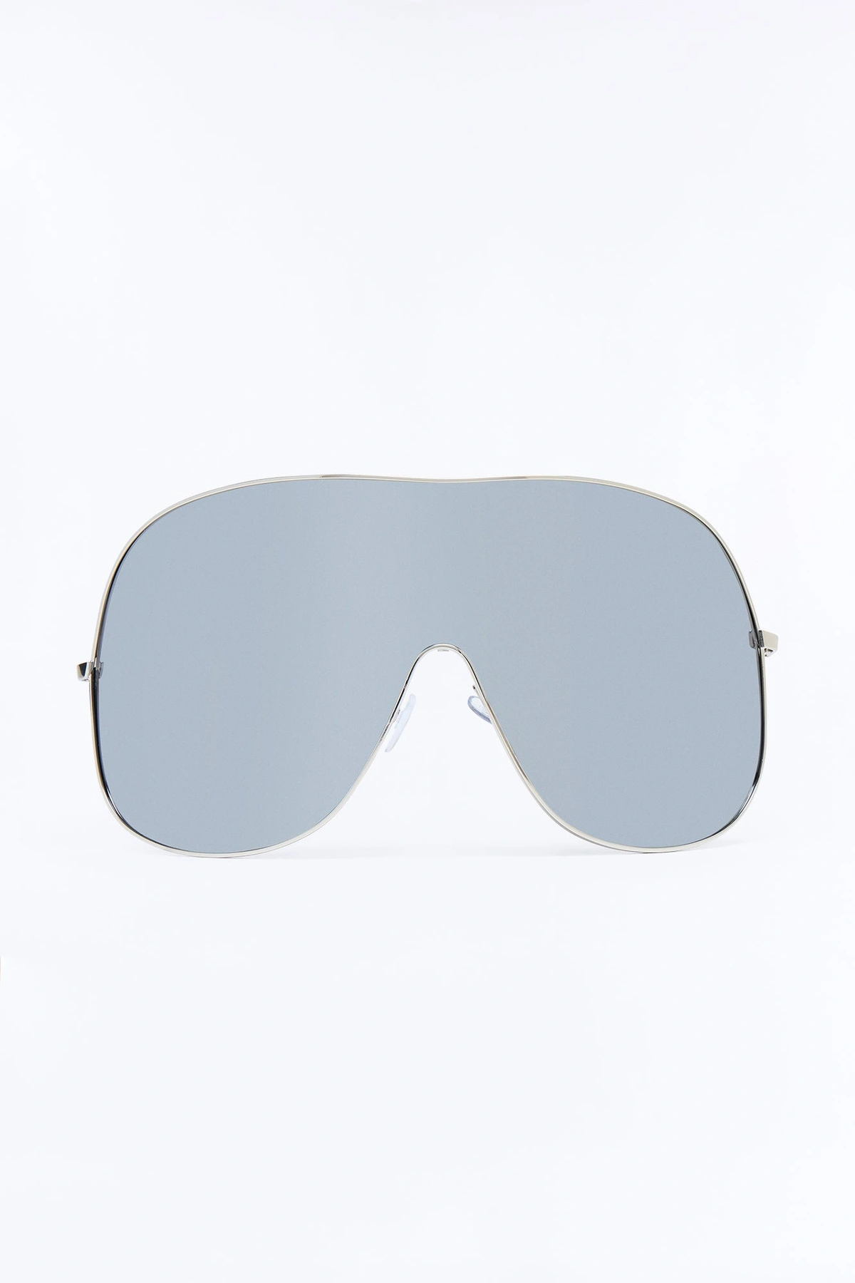 Can't See You Anymore Sunglasses - Silver — Prateado