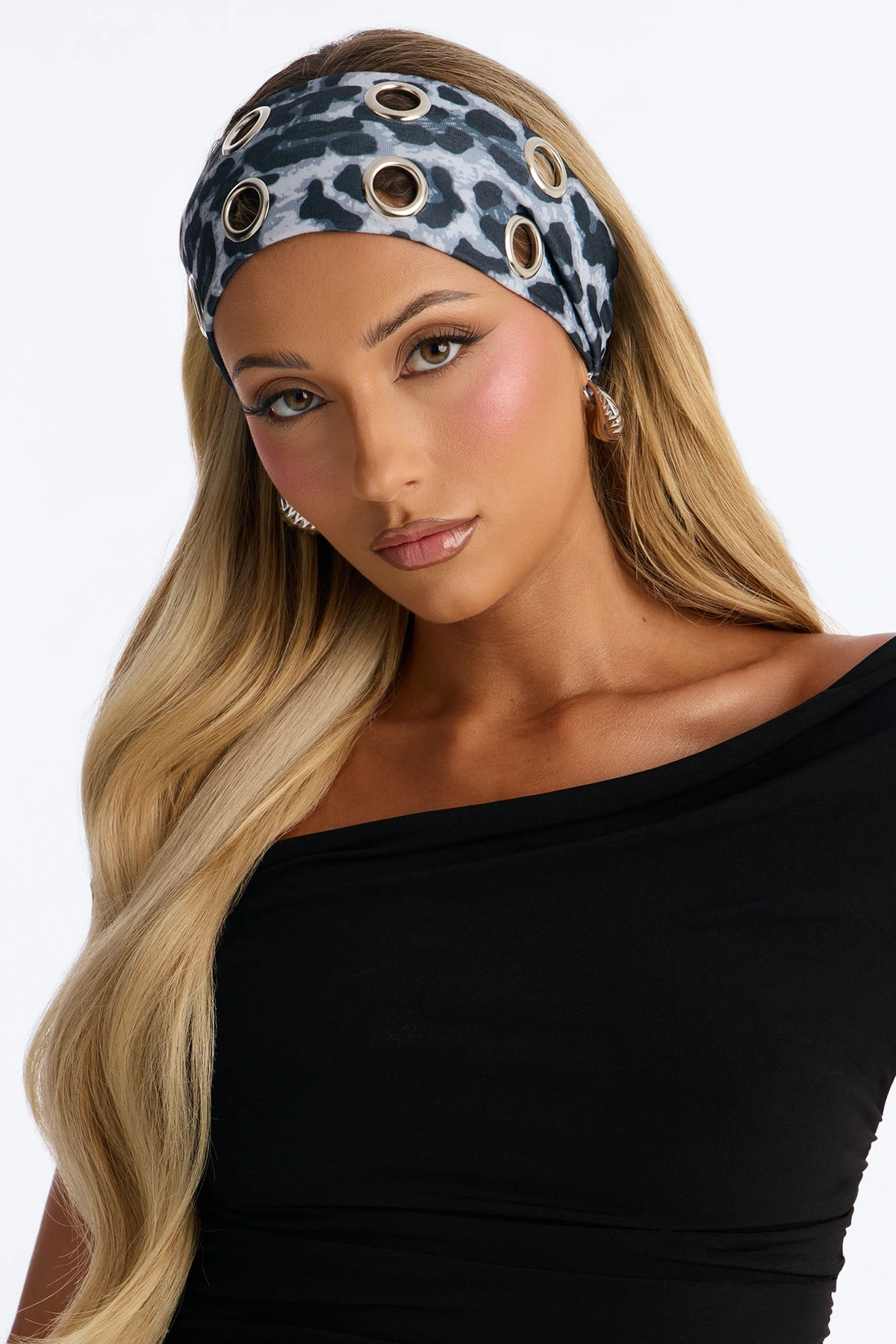 Tough Act To Follow Headband - Black/Grey — Preto/Cinzento