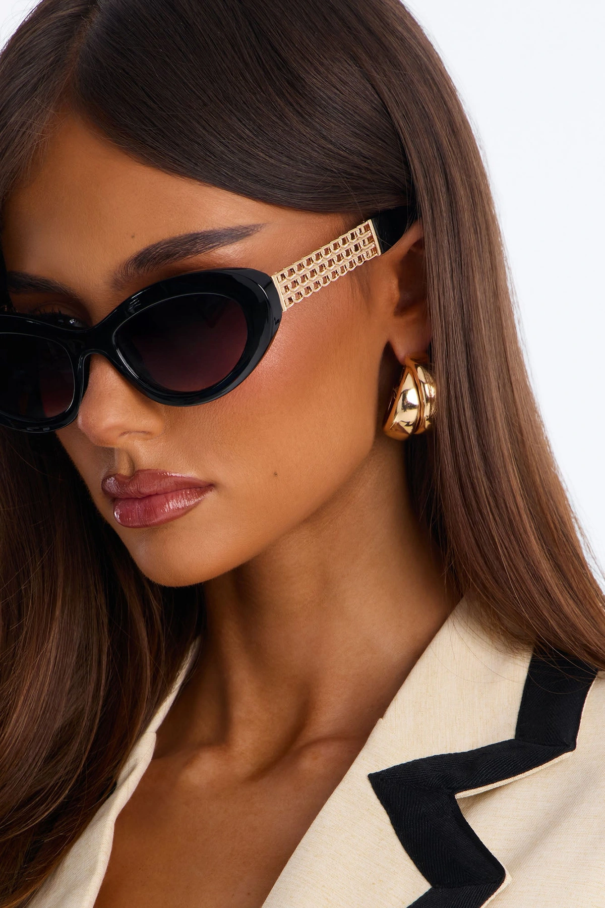 Penthouse Suite Sunglasses - Black — Preto