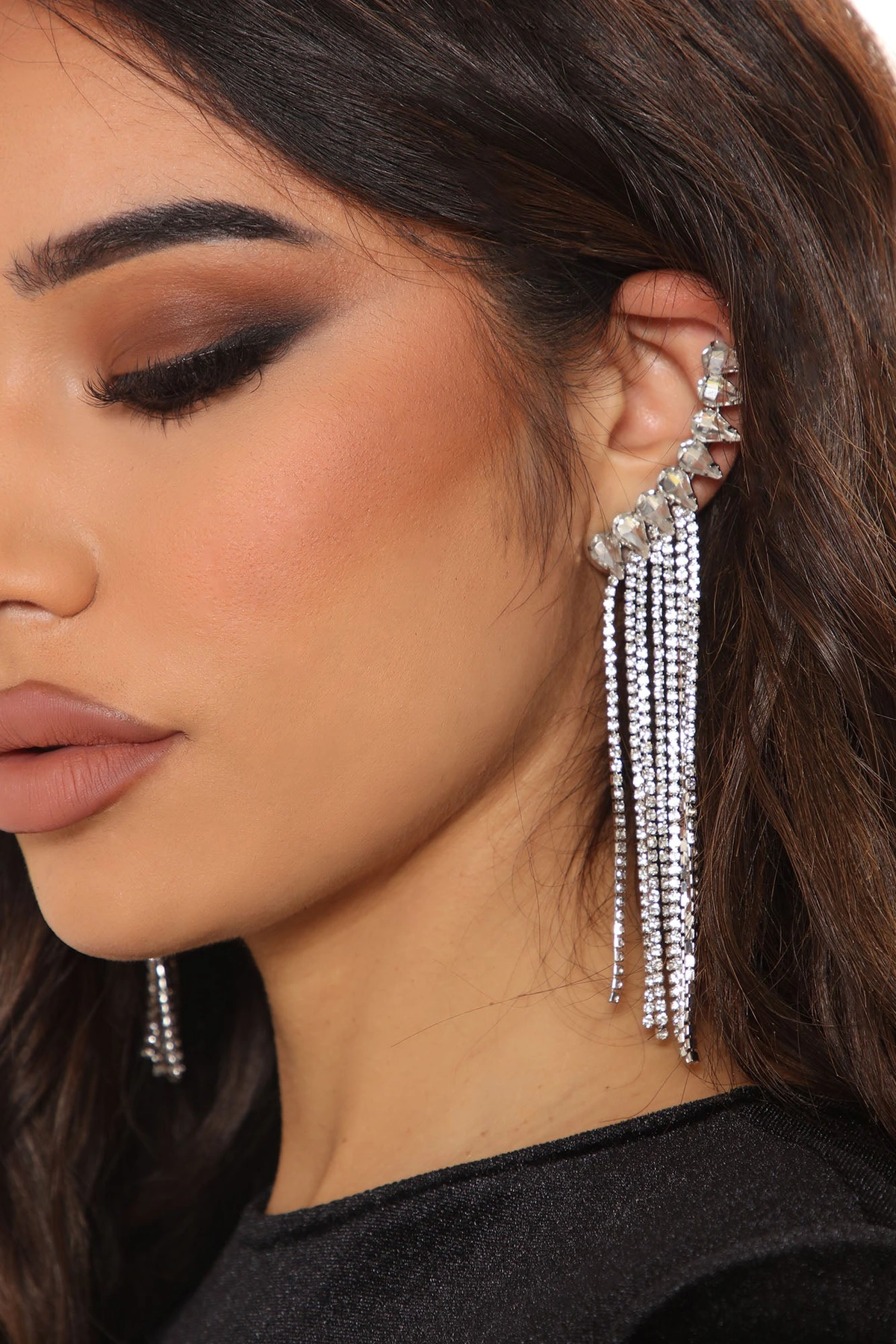 Instant Attraction Ear Cuff - Silver — Prateado