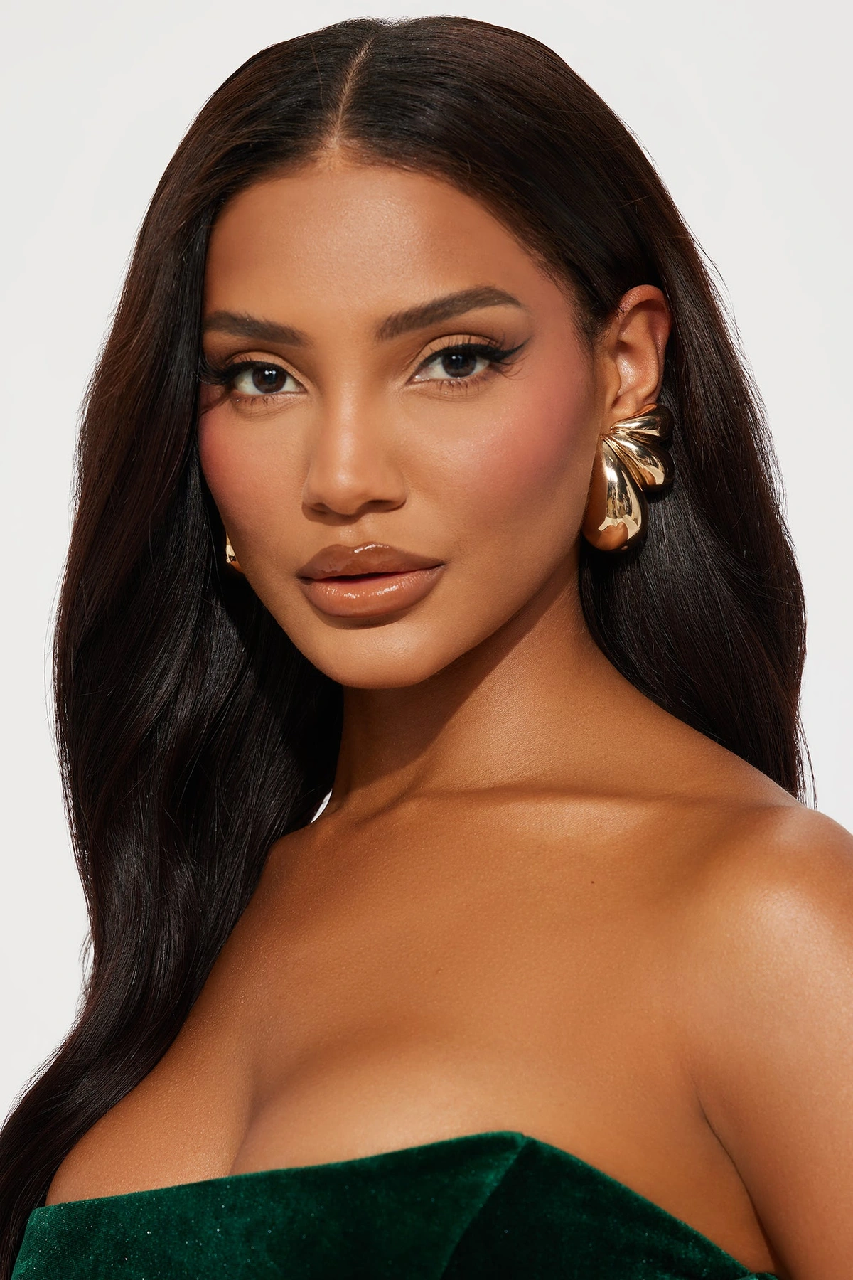 Bubble Fly Earrings - Gold — Dourado