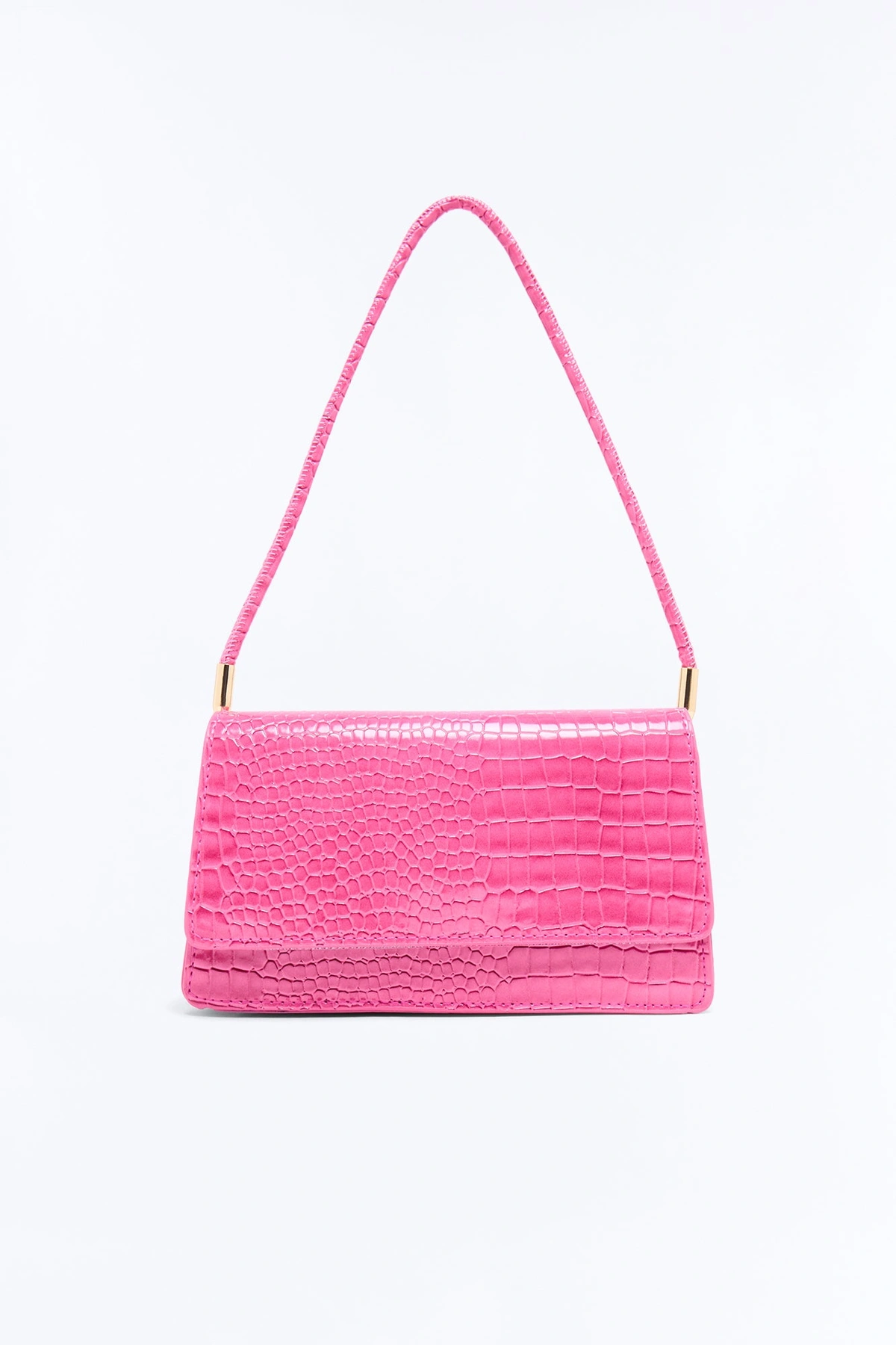 Croc Star Faux Leather Bag - Pink — Rosa