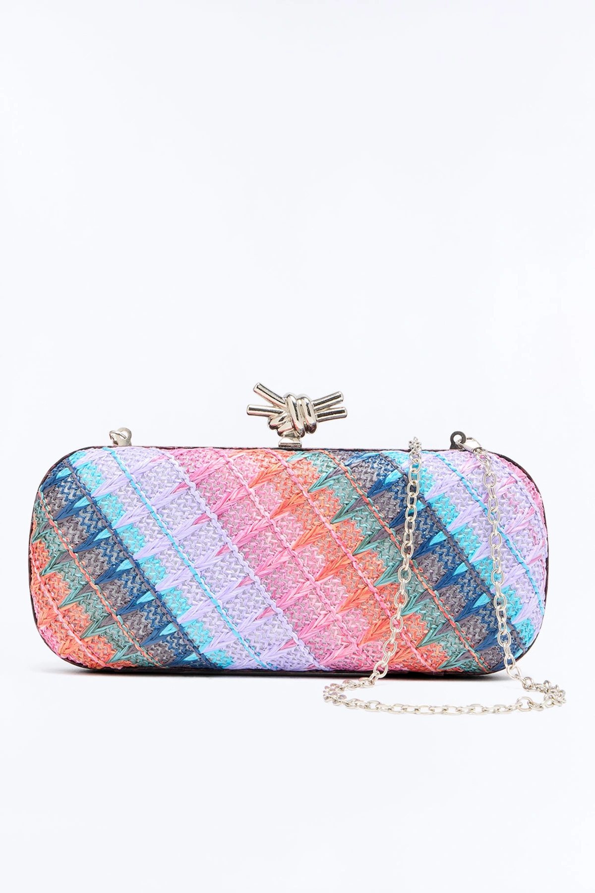 Knot Your Average Clutch - Multi Color — Multicolor