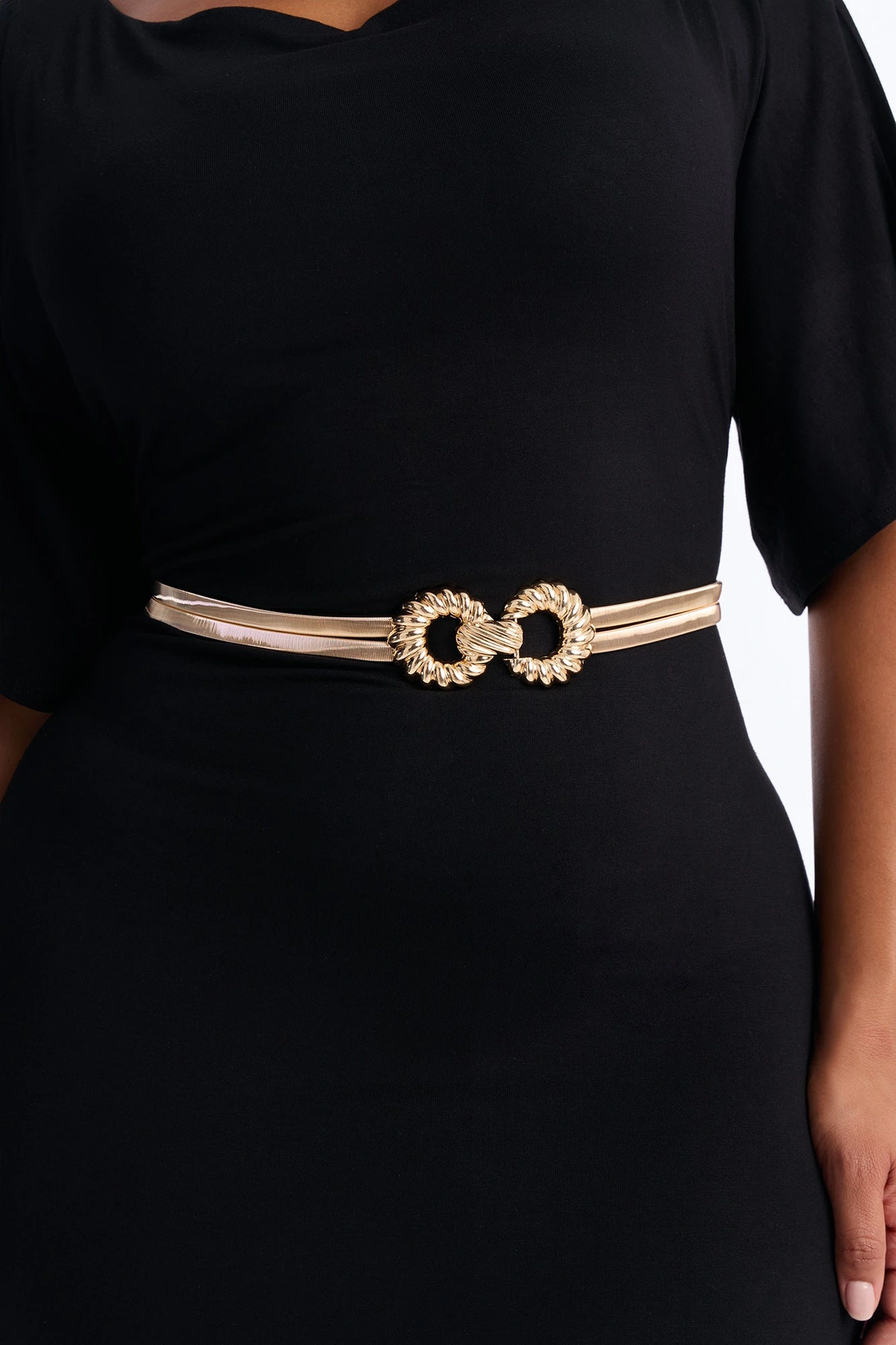 Hooked On You Chain Belt - Gold — Dourado