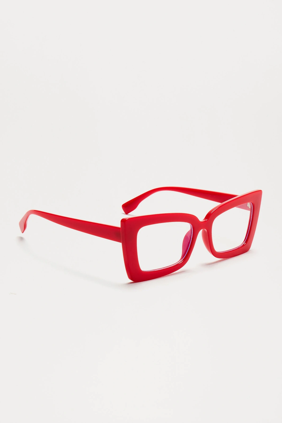 Savvy In The City Blue Light Glasses - Red — Vermelho