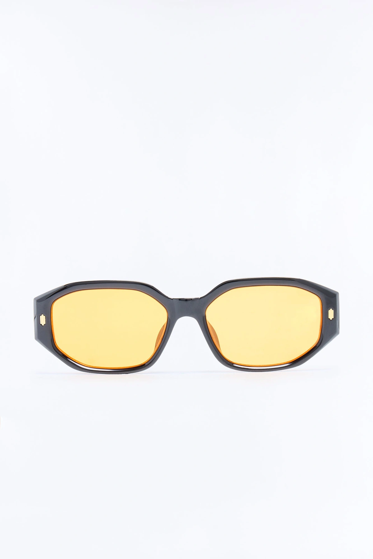 Hello Weekend Sunglasses - Black/Yellow — Preto/Amarelo