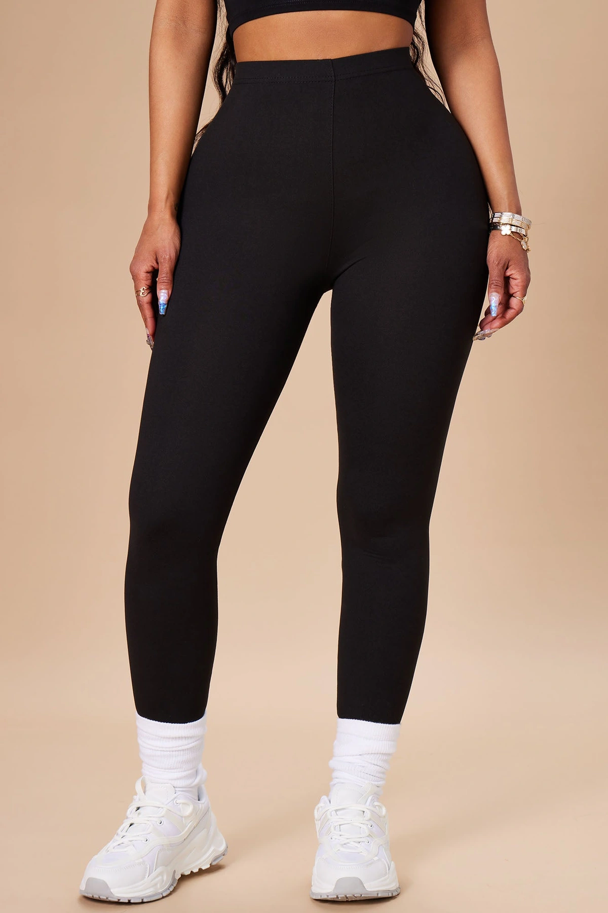 Almost Every Day Leggings - Black — Preto