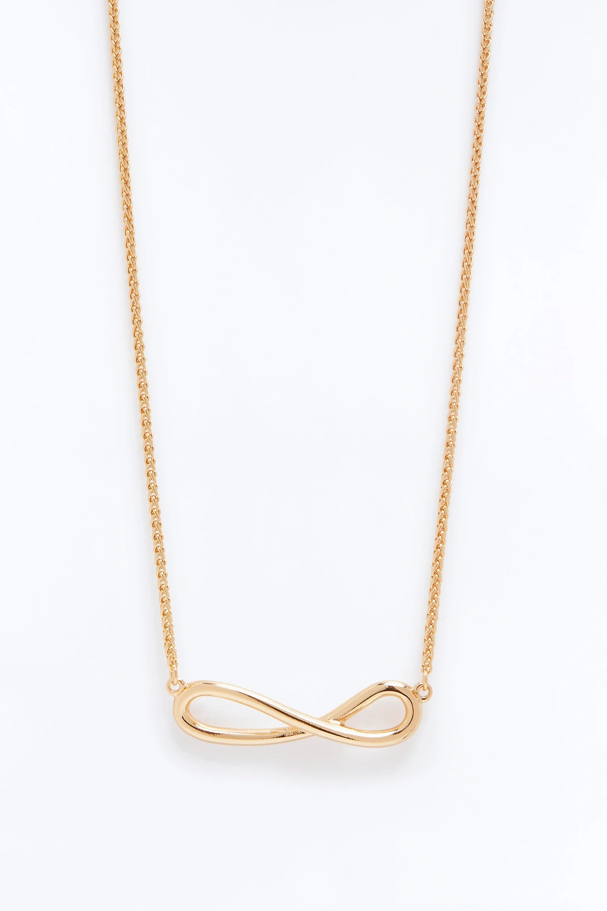 Always And Forever Infinity Pendant Necklace - Gold — Dourado