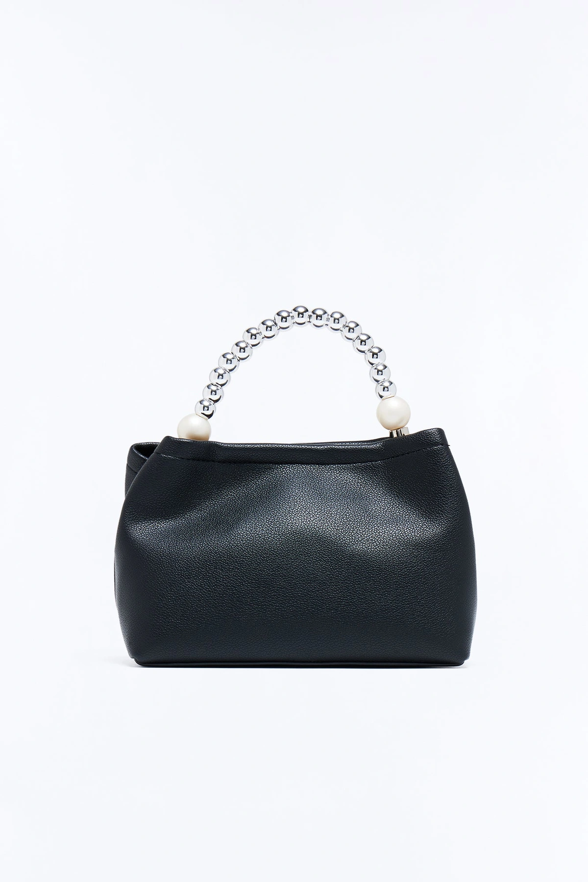 Under The Moon Faux Leather Crossbody Handbag - Black — Preto