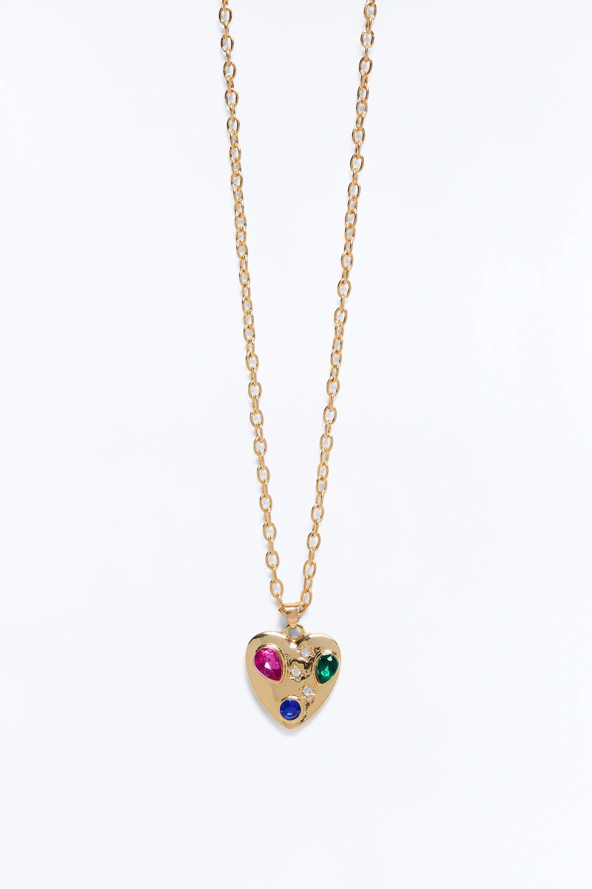 Magic Heart Necklace - Gold/combo — Dourado/combinação
