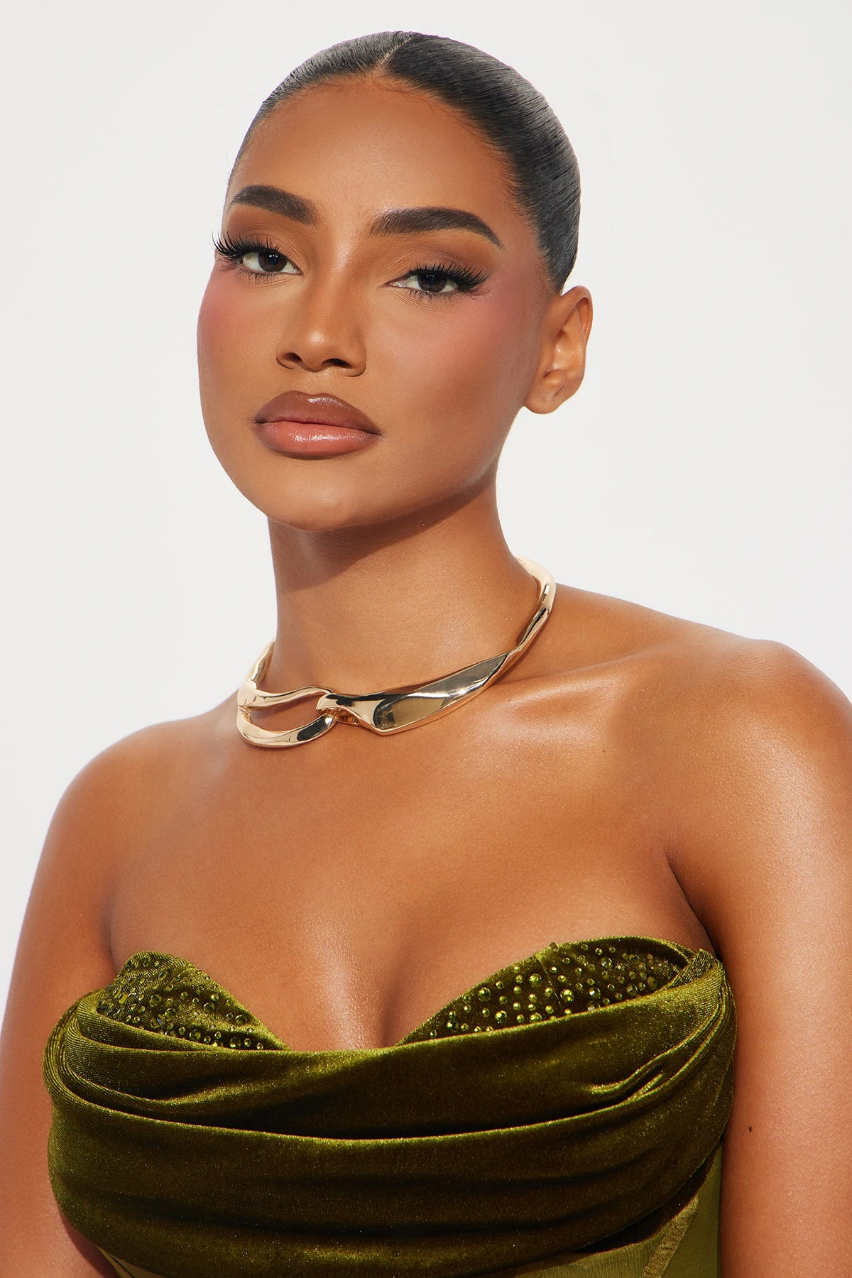 North Of Neptune Necklace - Gold — Dourado