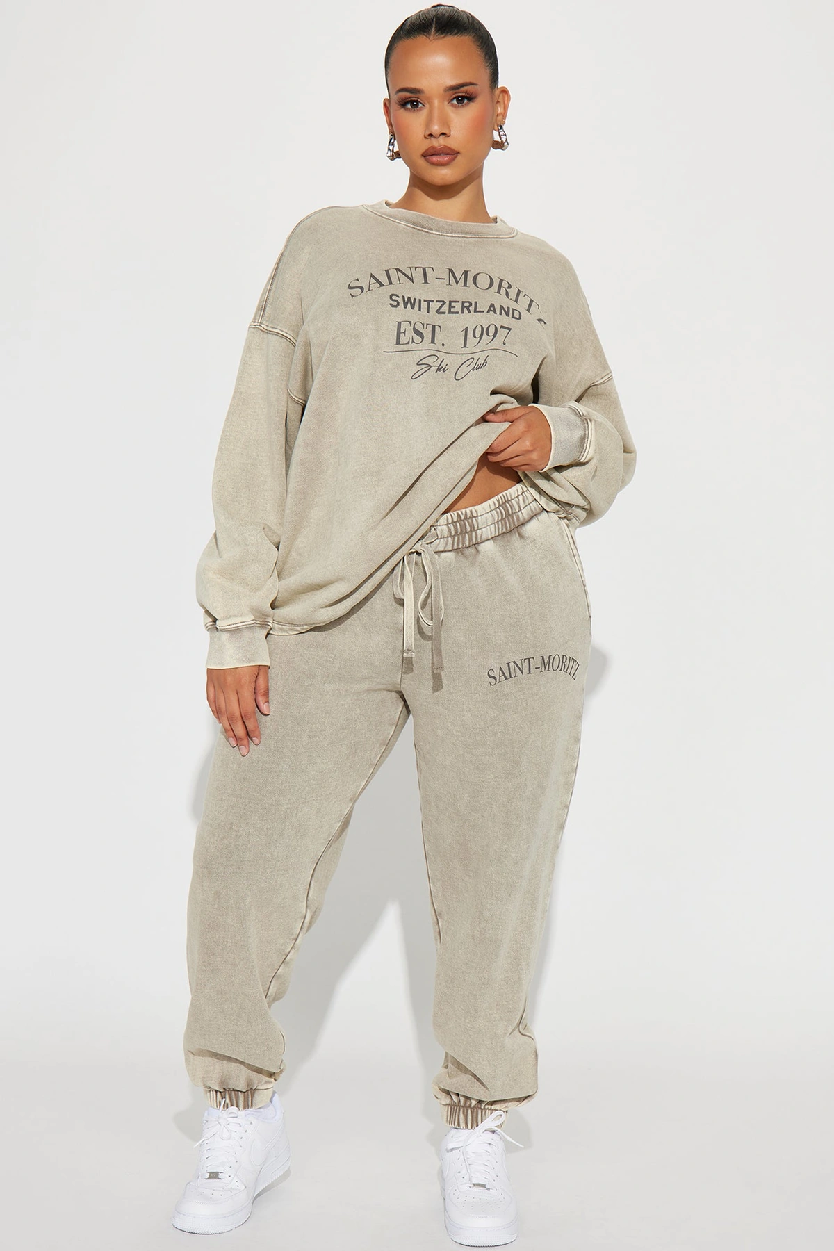 Monte Blanc Sweatsuit - Mocha — Moca