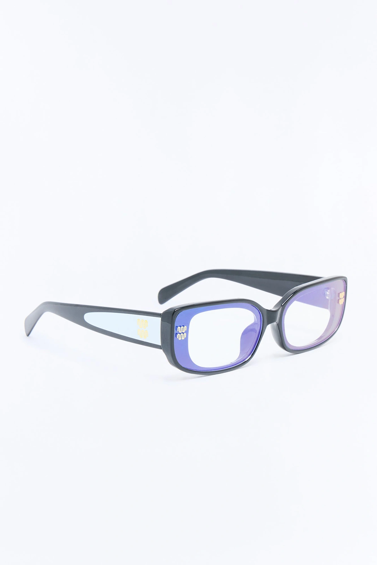 Daily Shade Blue Light Glasses - Black — Preto