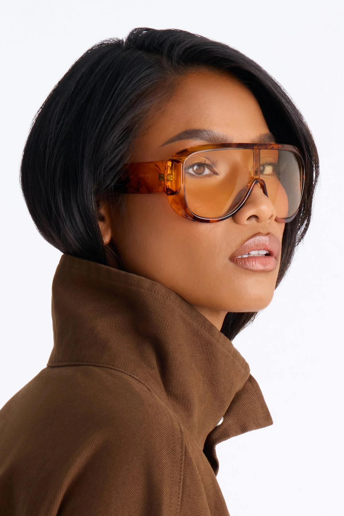 Kenzie Coded Sunglasses - Brown/combo — Castanho/combinação