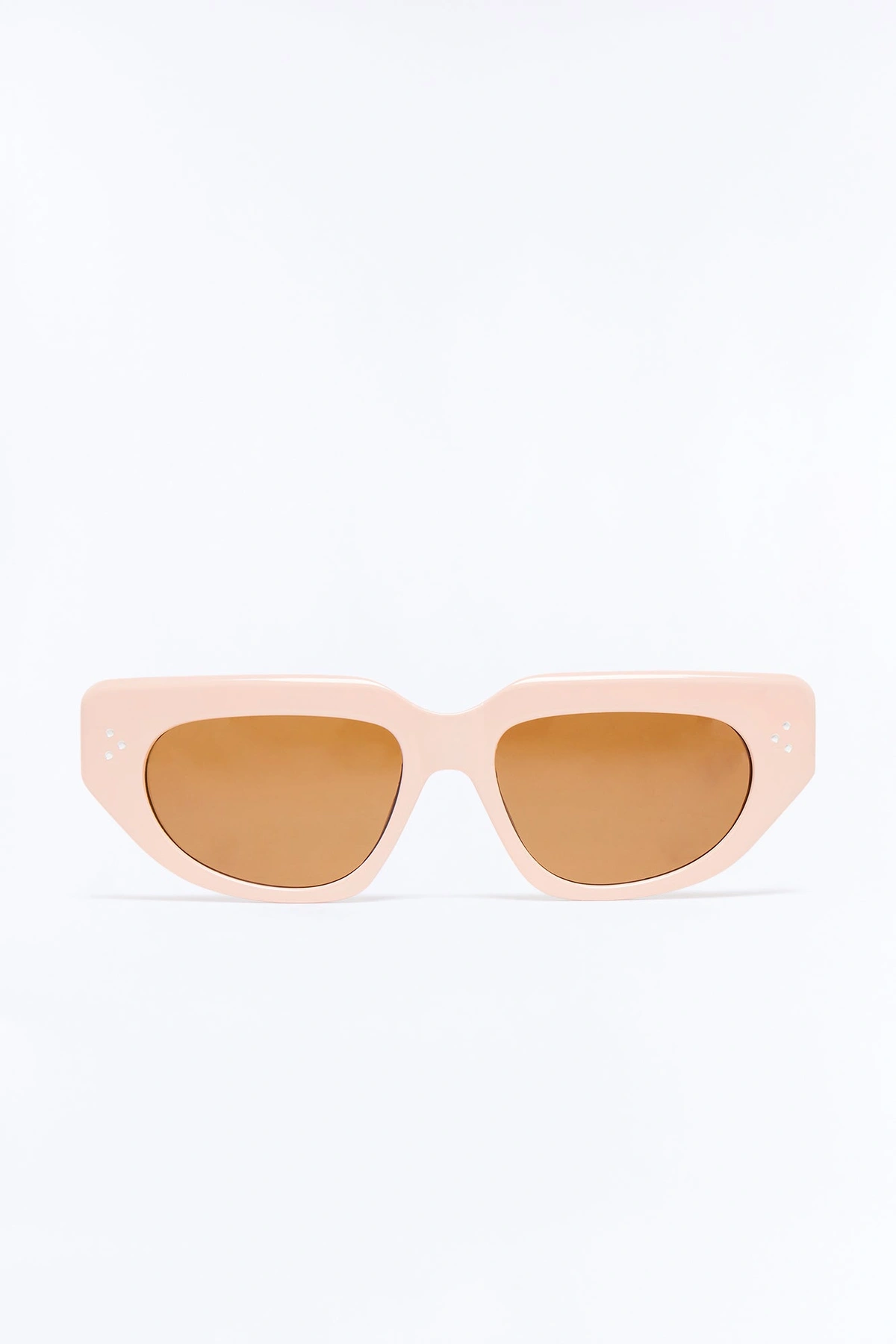 Complete The Look Cat Eye Sunglasses - Nude — Nude