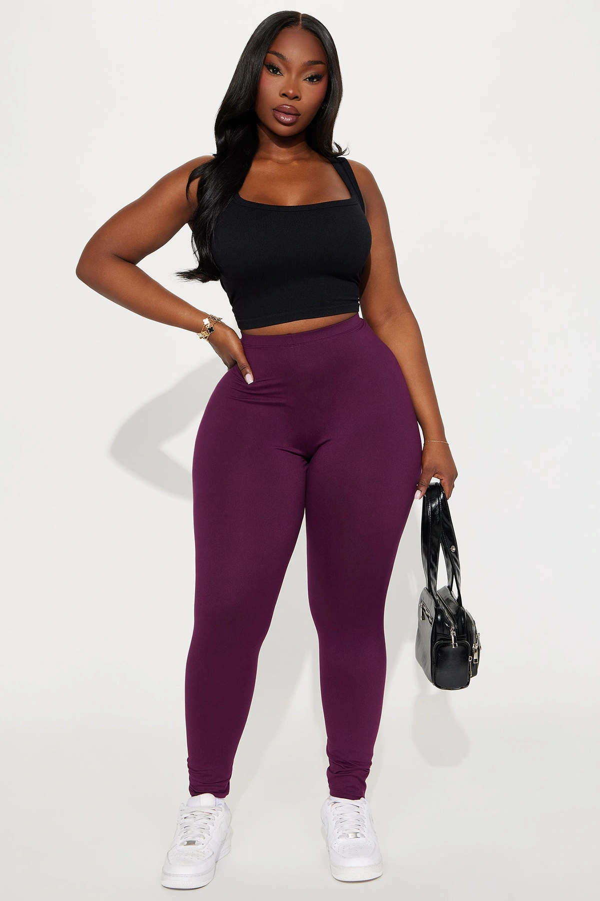 Almost Every Day Leggings - Plum — Plum