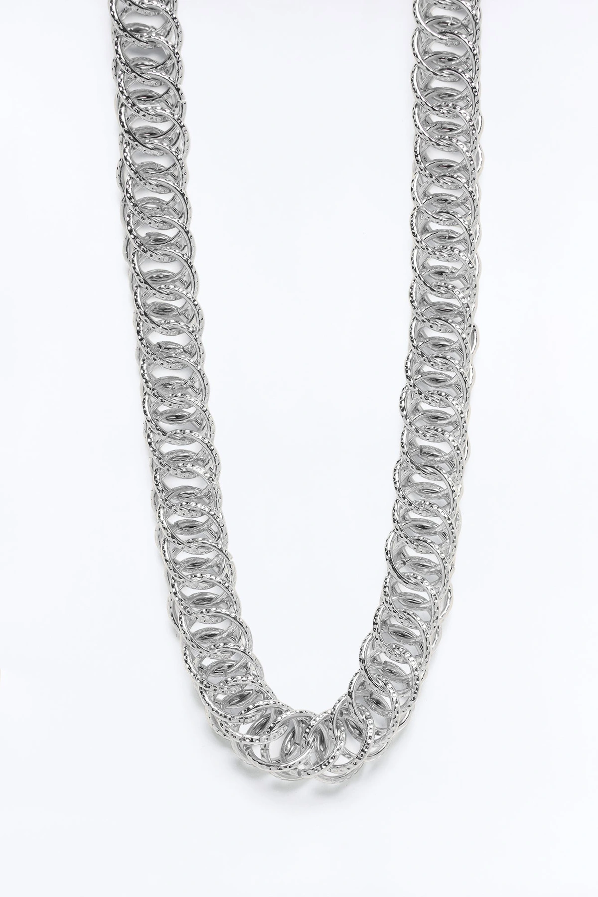 Cool Girl Energy Necklace - Silver — Prateado