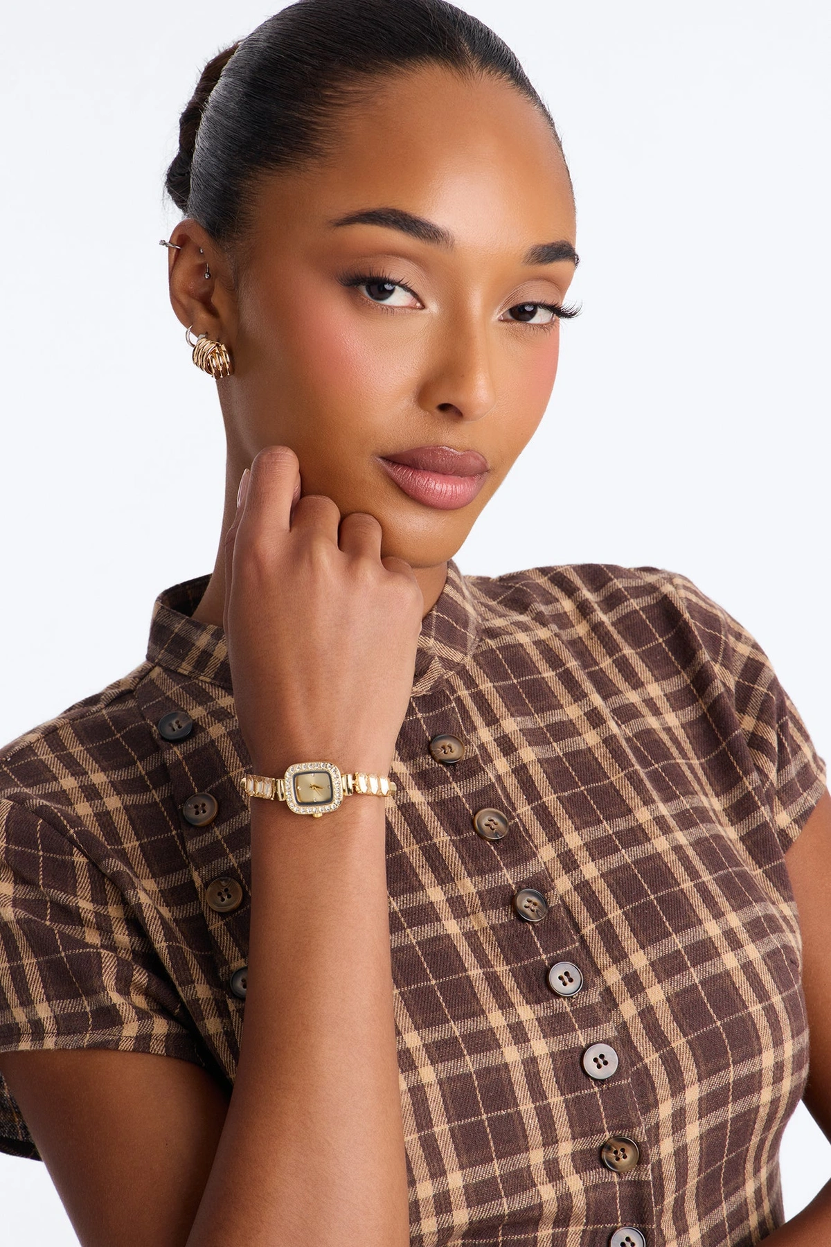 Ladylike Adjustable Watch - Gold — Dourado