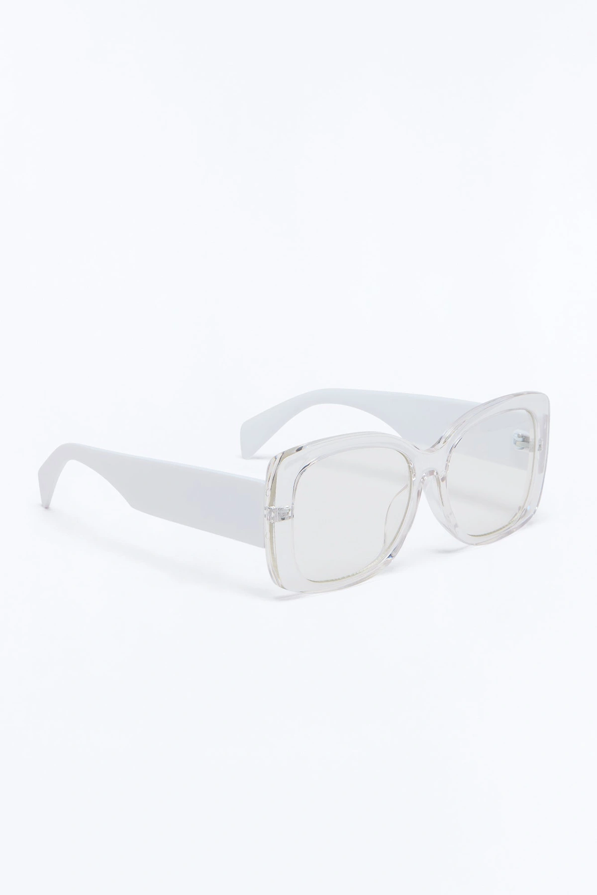 Clear Skies Glasses - White/combo — Branco/combinação