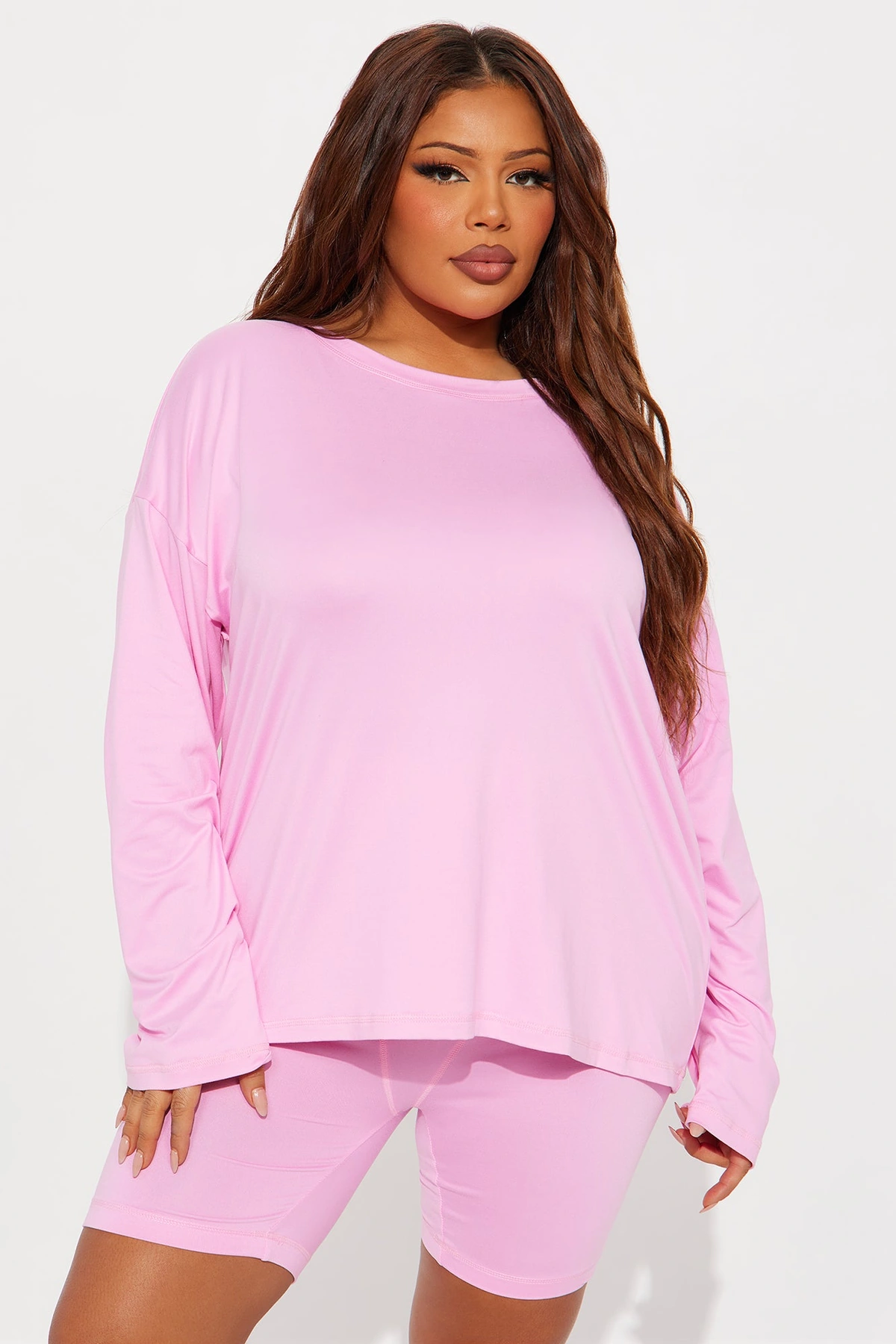 Me And You PJ Boxer Short Set - Pink — Rosa
