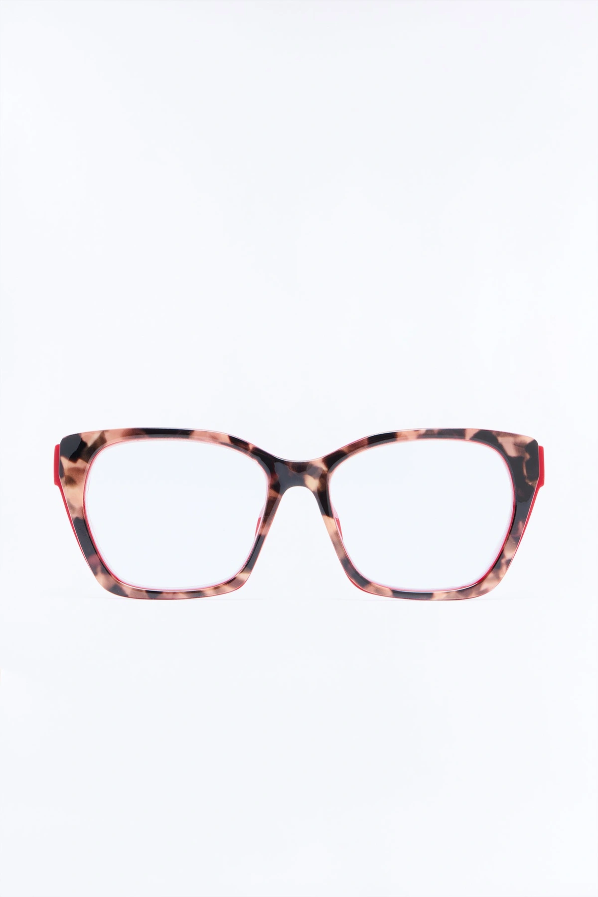 Wide Eyed And Eager Blue Light Glasses - Red/combo — Vermelho/combinação