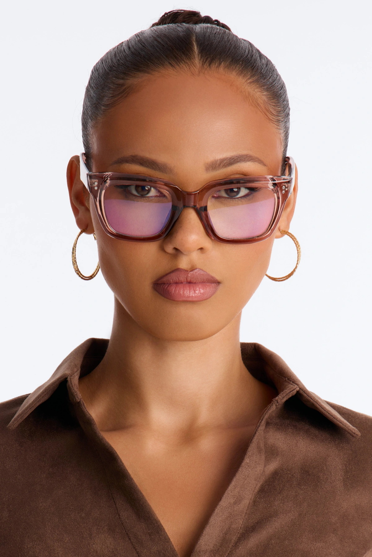 Screen Sentry Blue Light Glasses - Brown — Castanho
