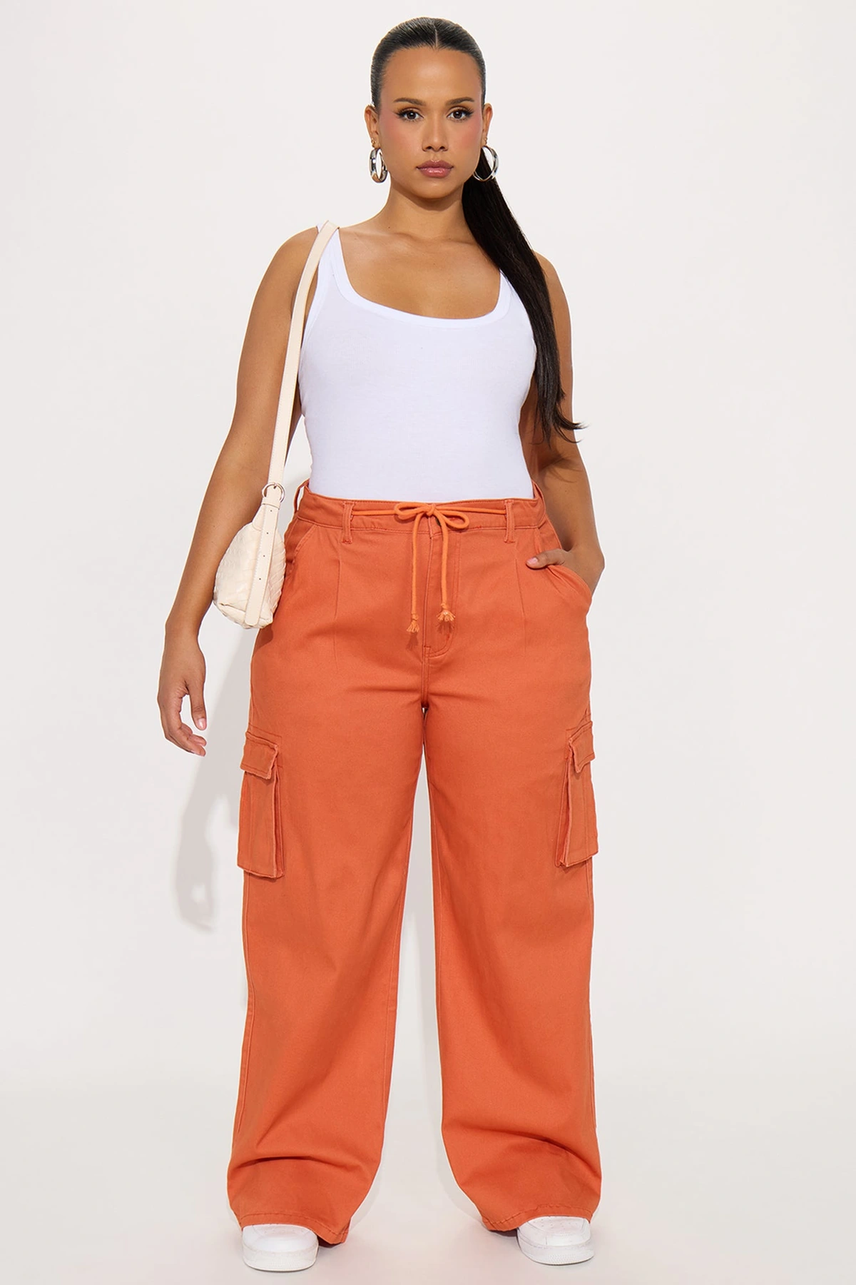 Out For The Day Cargo Pant - Pumpkin — Pumpkin