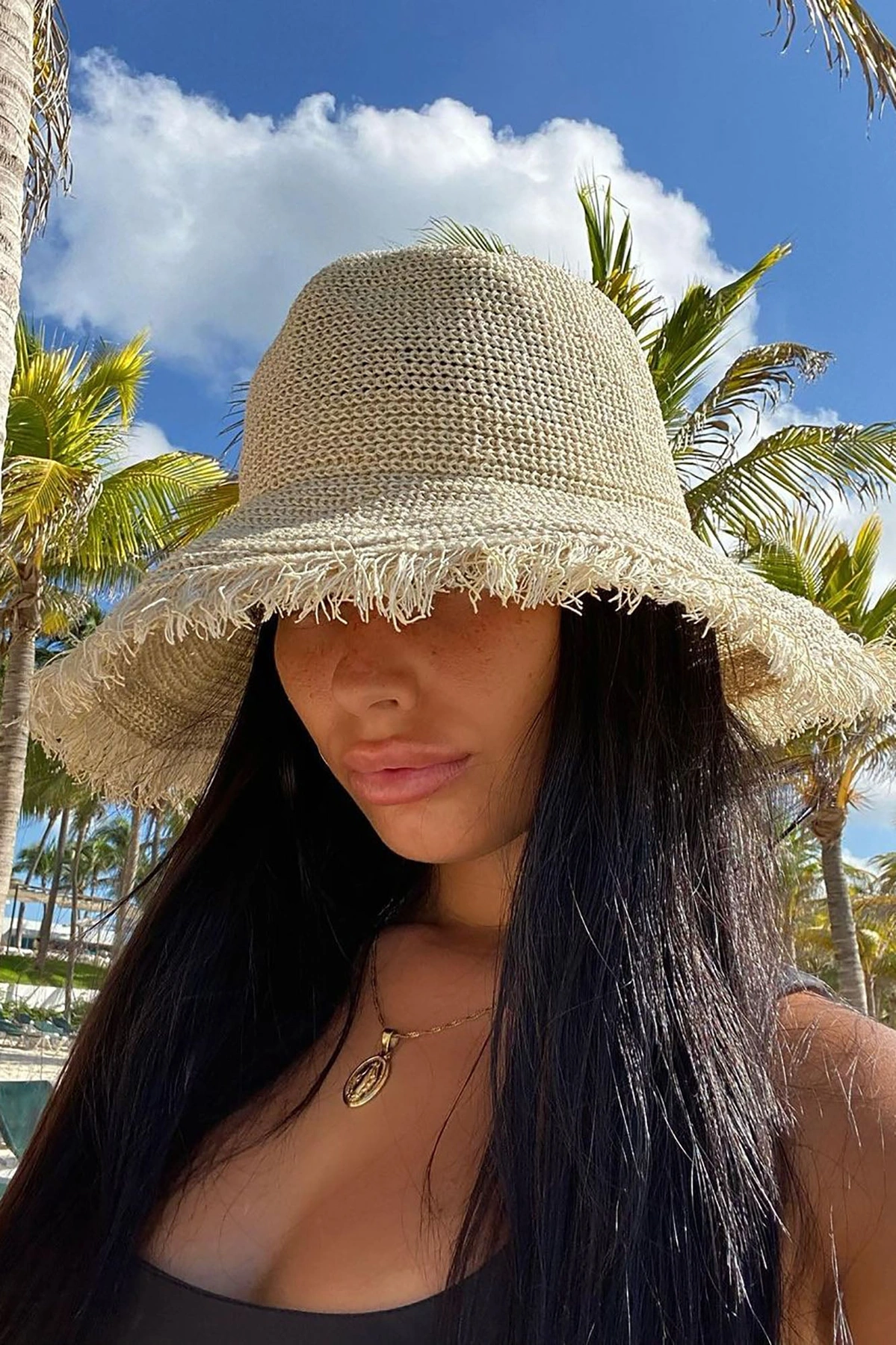 Days In Malibu Bucket Hat - Beige — Bege