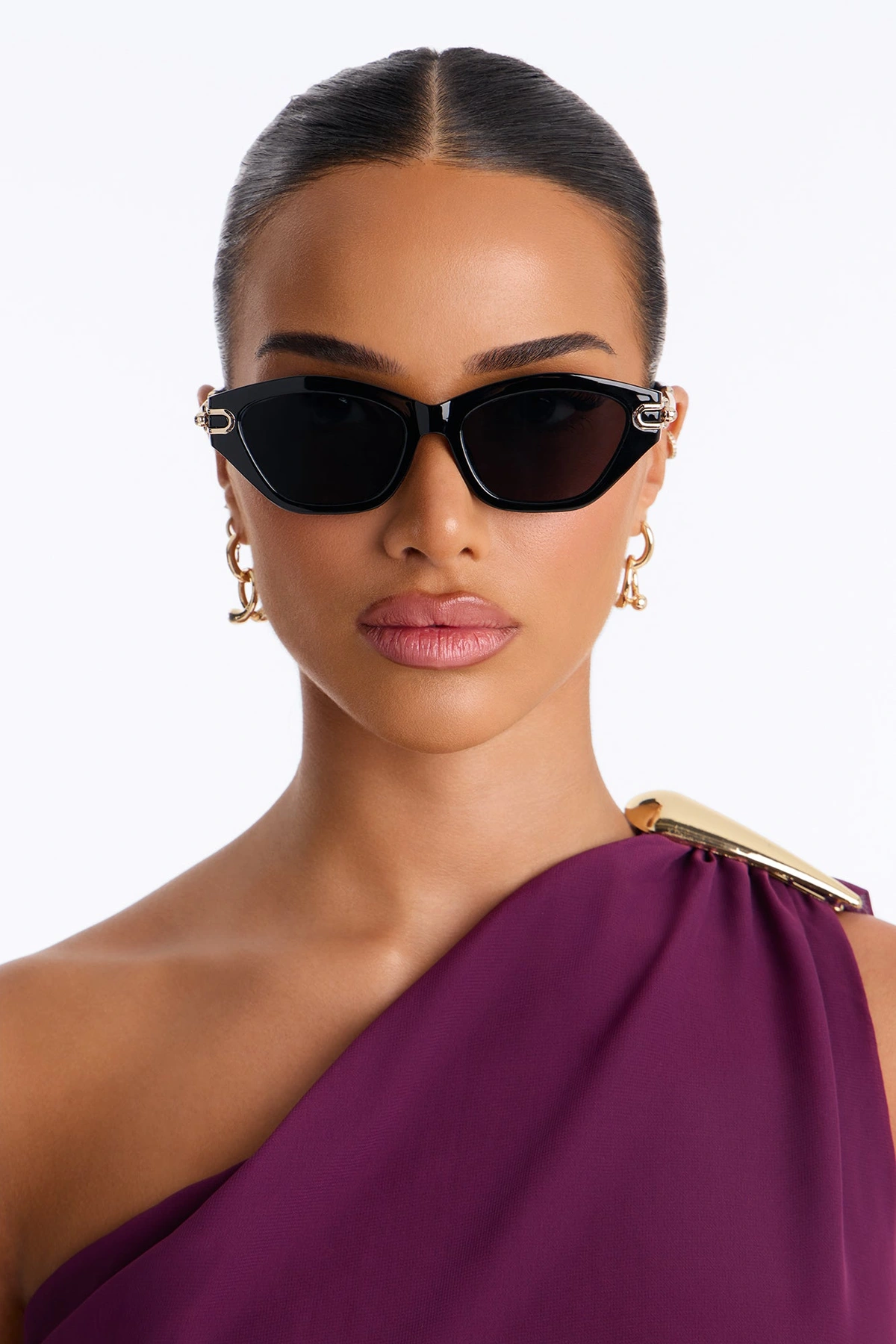 Blurred Limits Sunglasses - Black — Preto