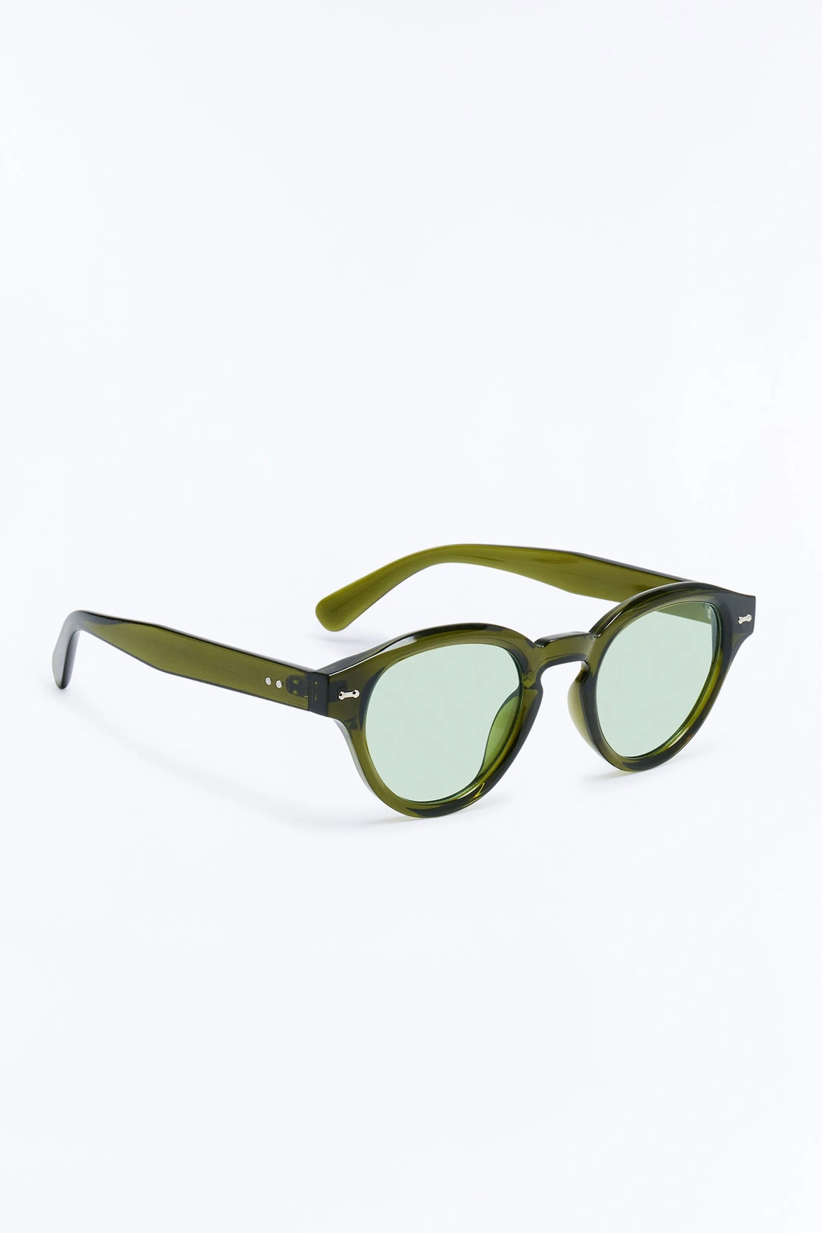 Venice Stroll Sunglasses - Olive — Verde-azeitona
