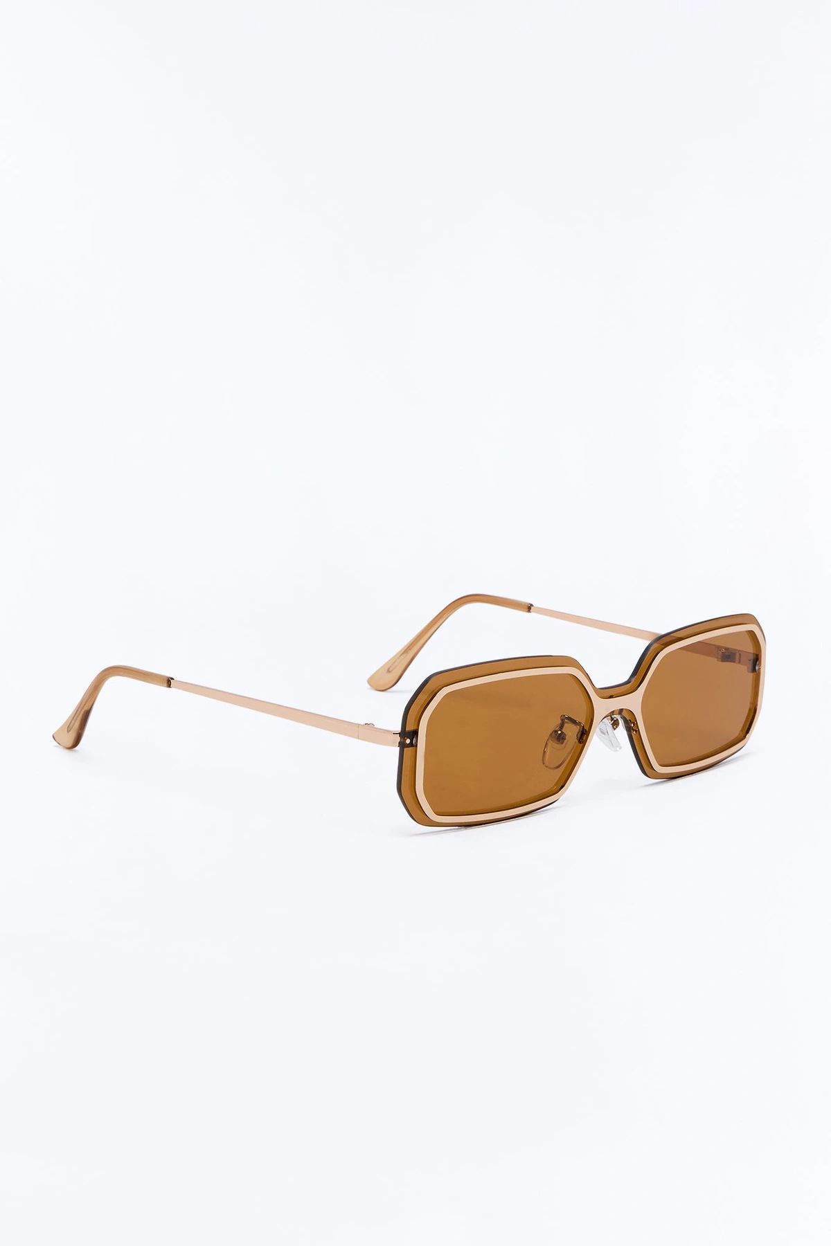 Inside Out Sunglasses - Brown — Castanho