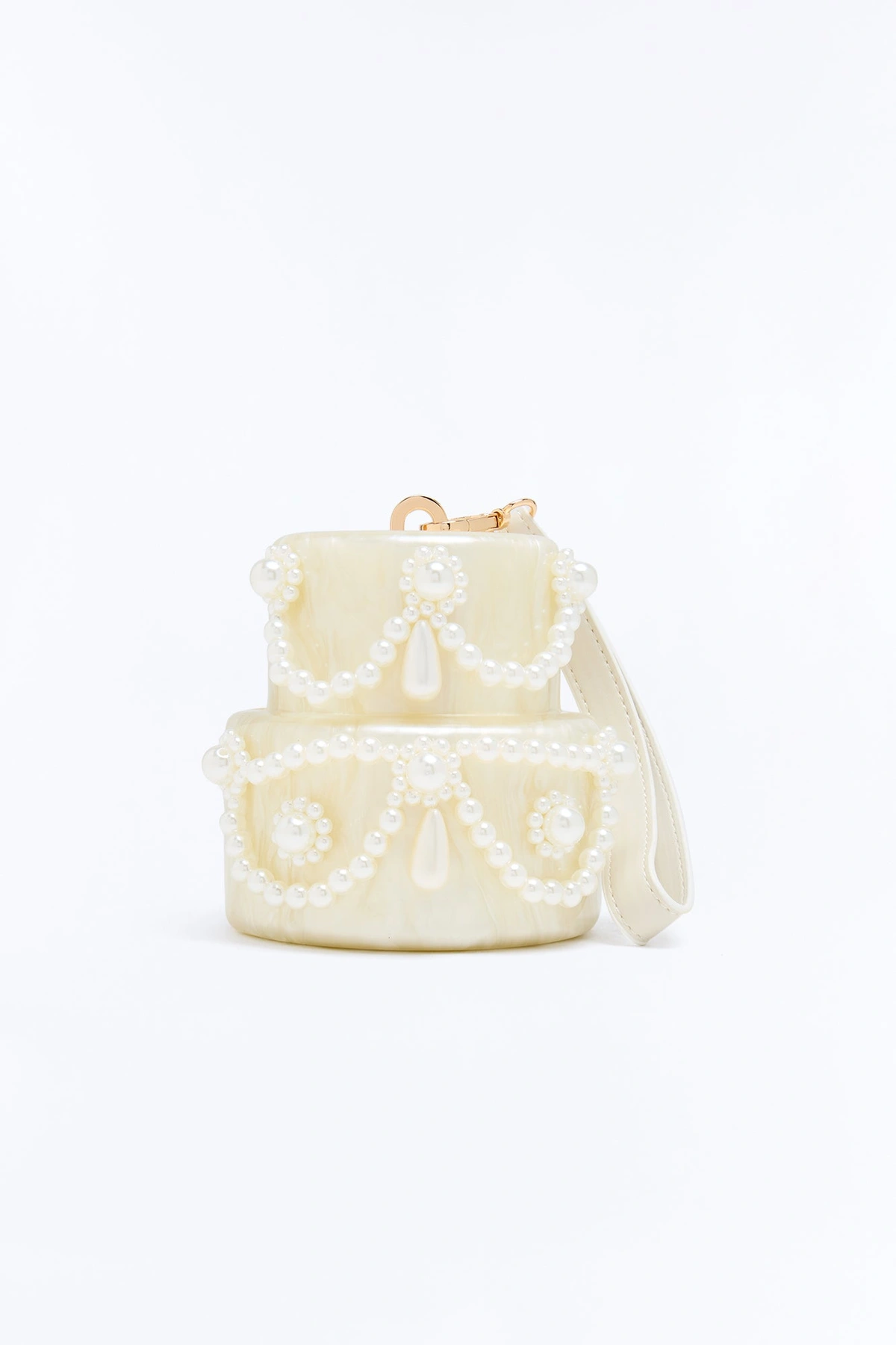 Sweet As A Cake Novelty Clutch - Ivory — Marfim