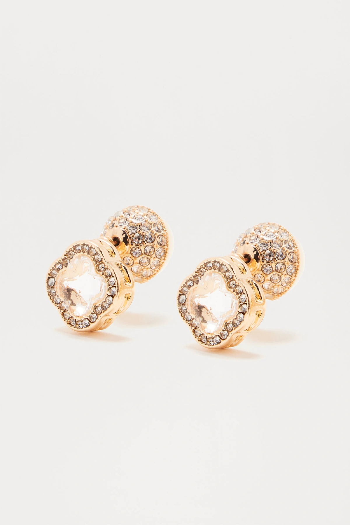 Aurora Cut Earrings - Gold — Dourado