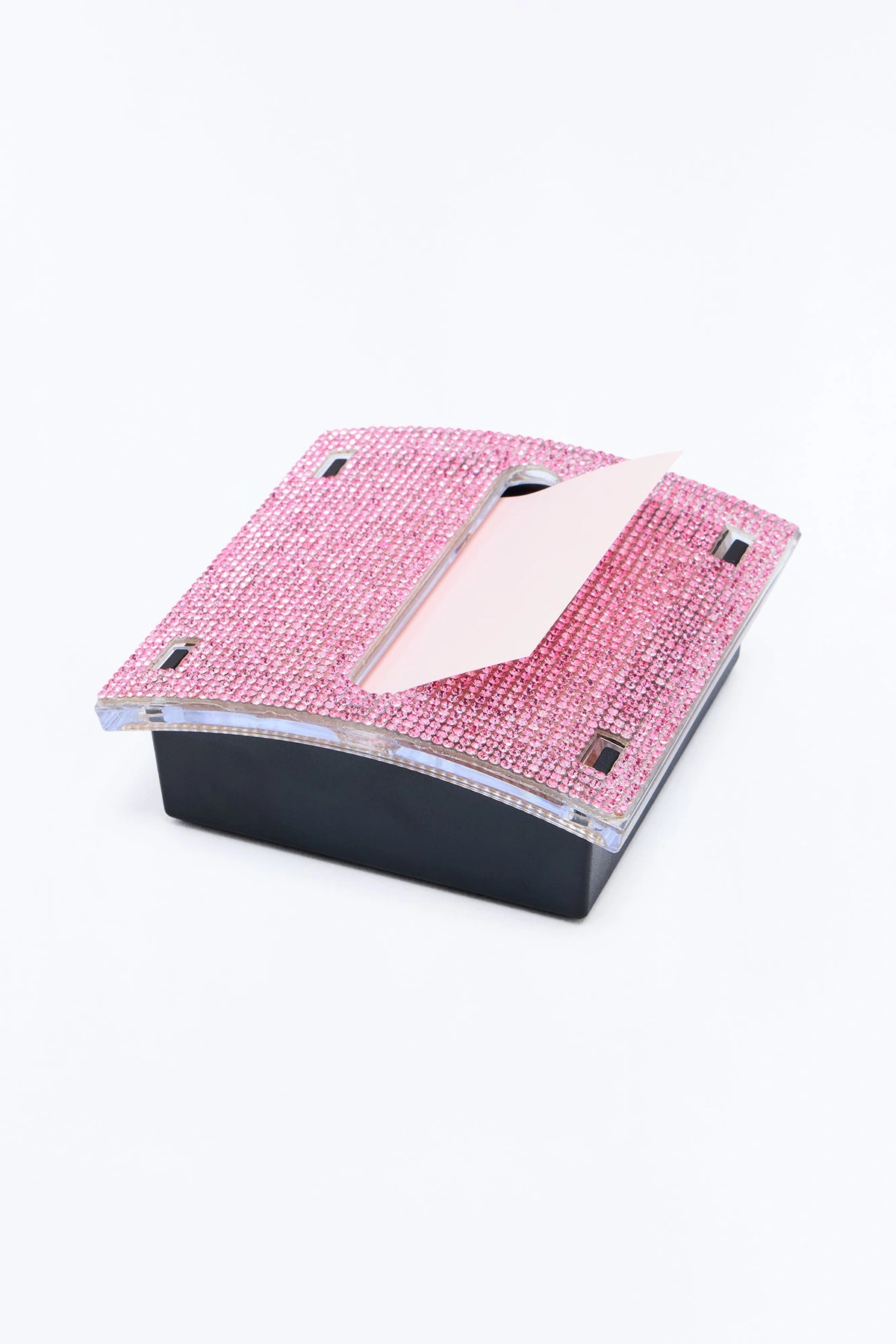Rhinestone Sticky Note Dispenser - Pink — Rosa