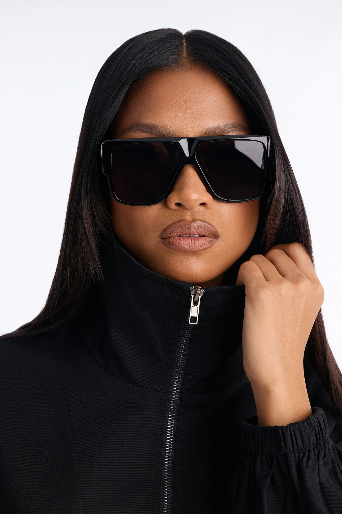 Fast Lane Sunglasses - Black — Preto
