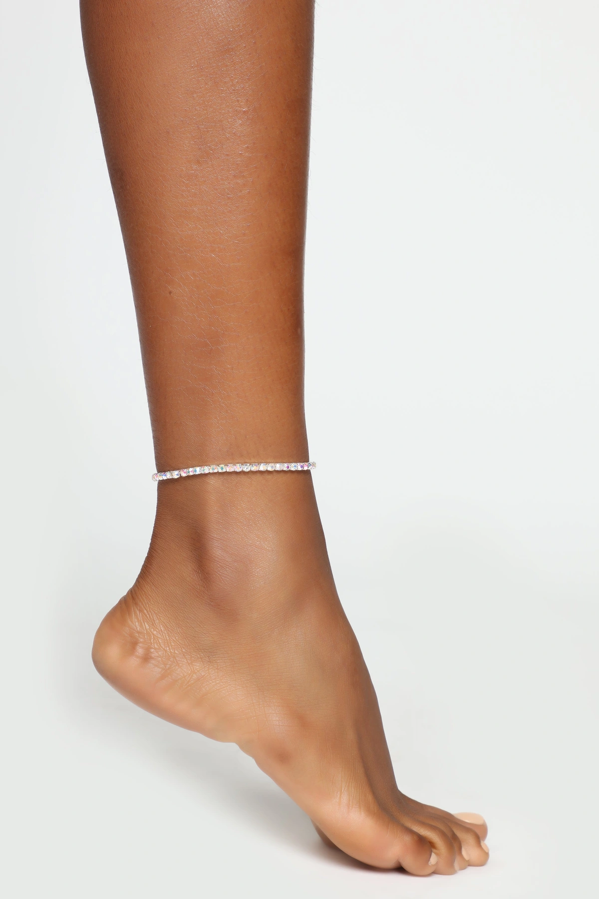 Keep It Simple Anklet - Silver — Prateado