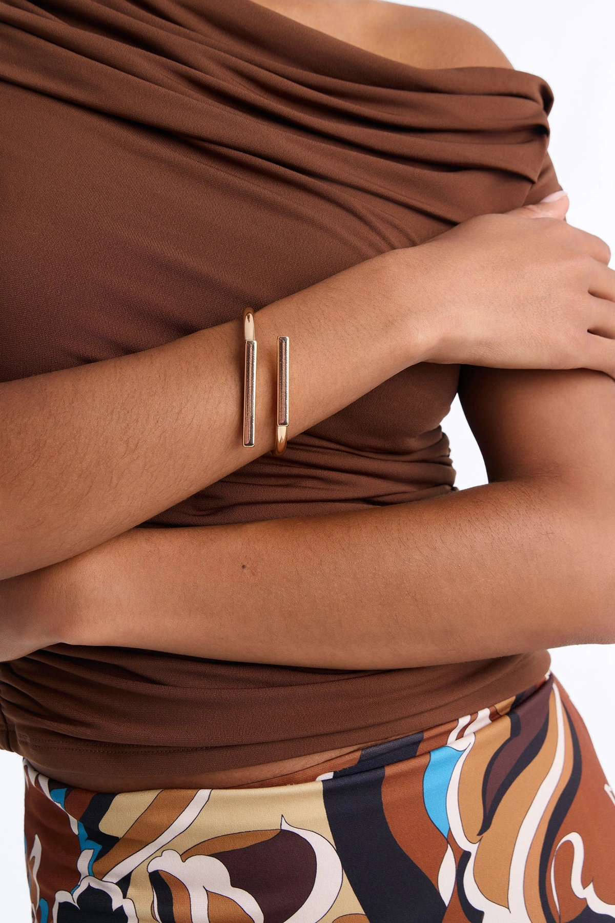Met At The Bar Bracelet - Gold — Dourado