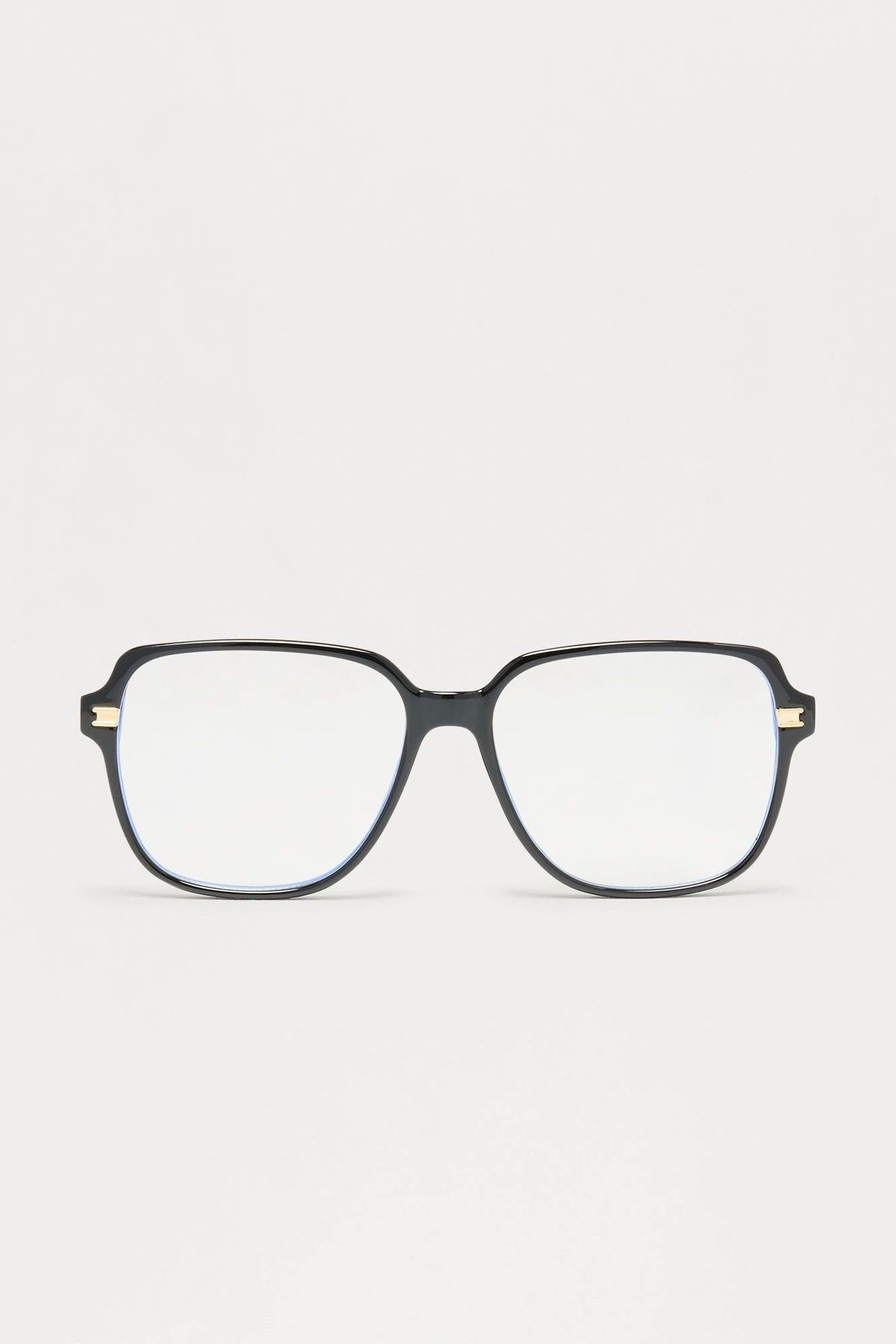 Office Hours Blue Light Glasses - Black — Preto