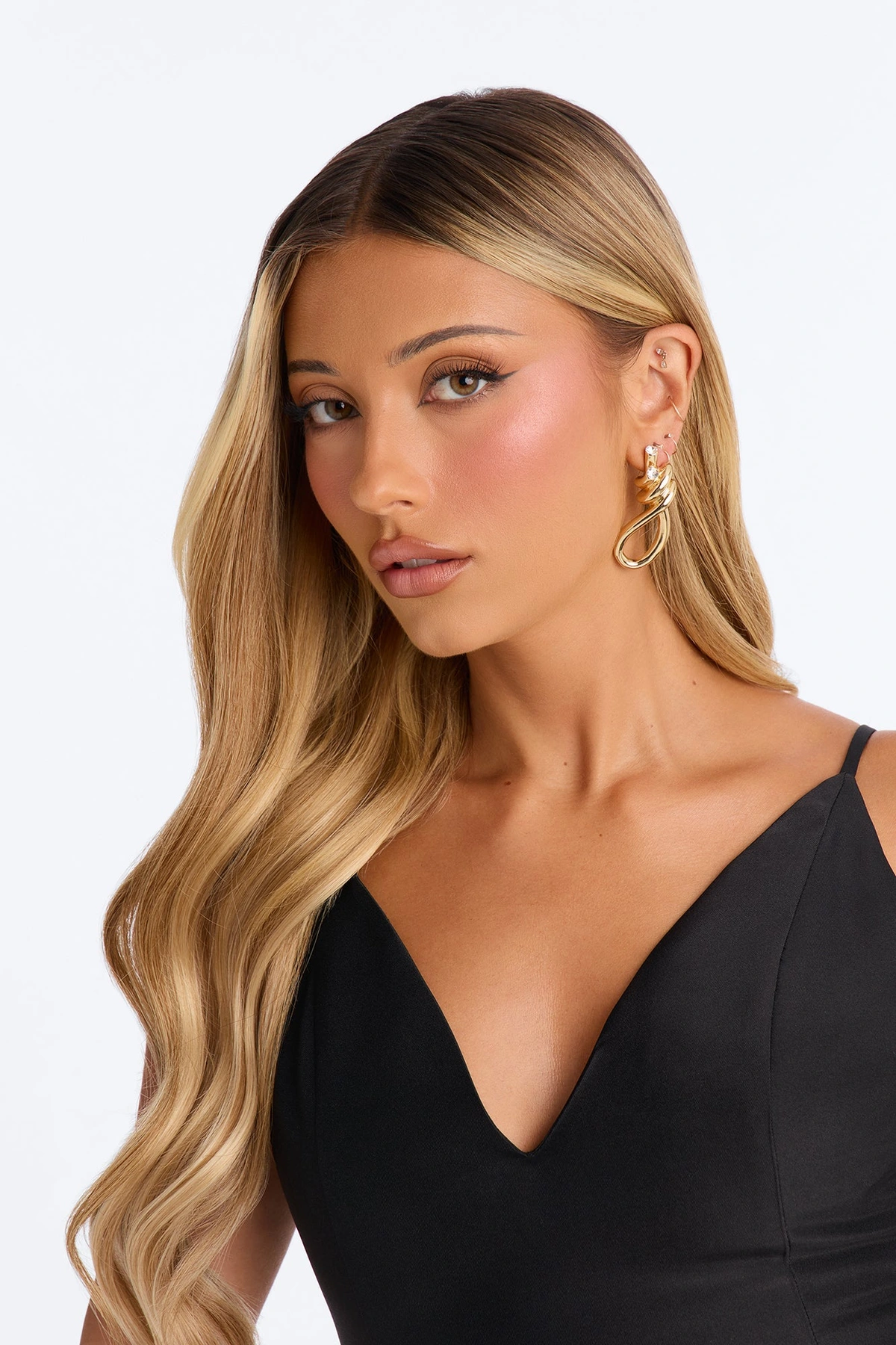Knot Yours Drop Earrings - Gold — Dourado