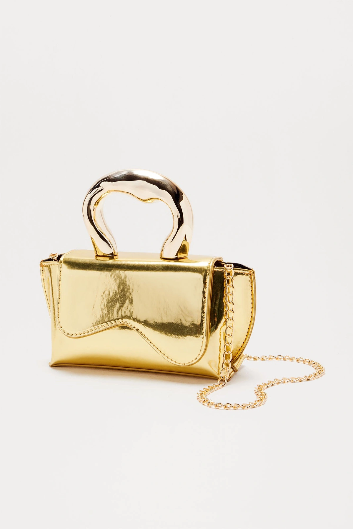 Vivienne Crossbody Bag - Gold — Dourado