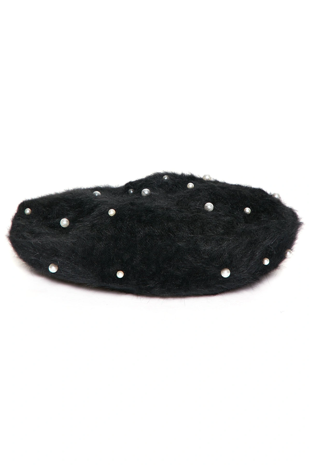 Bonjour Mi Amour Beret - Black — Preto