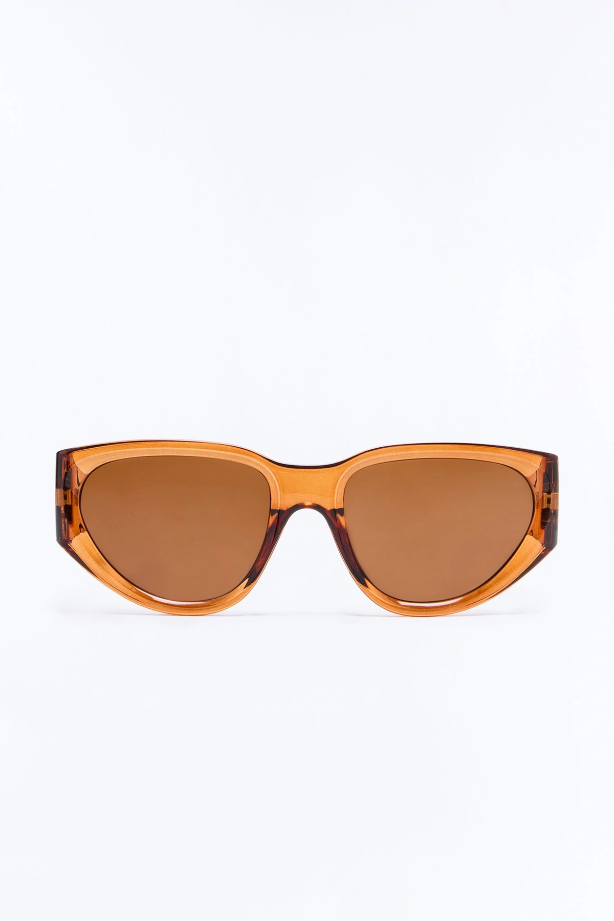 Roman Race Sunglasses - Brown — Castanho