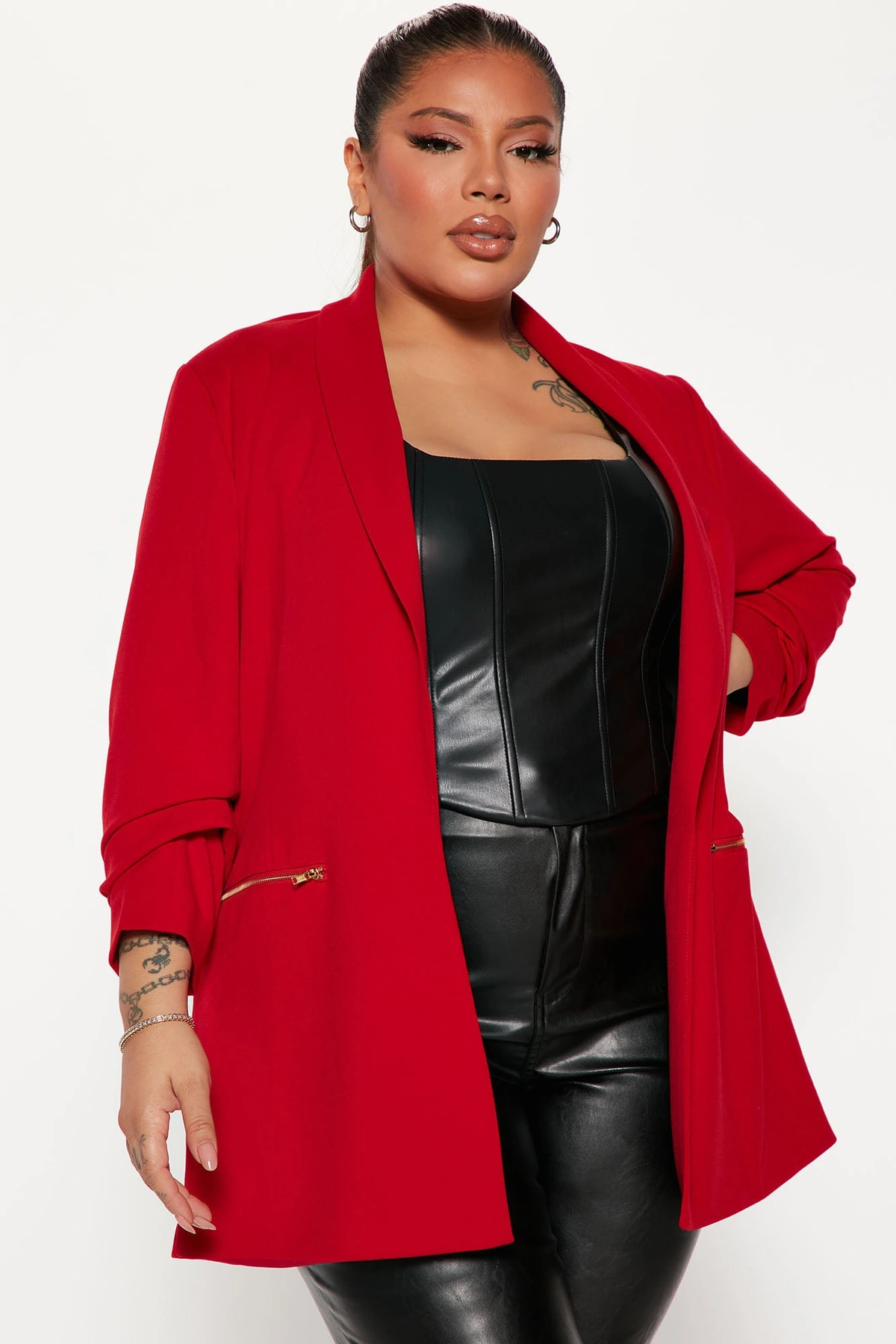 Bethany Blazer - Red — Vermelho